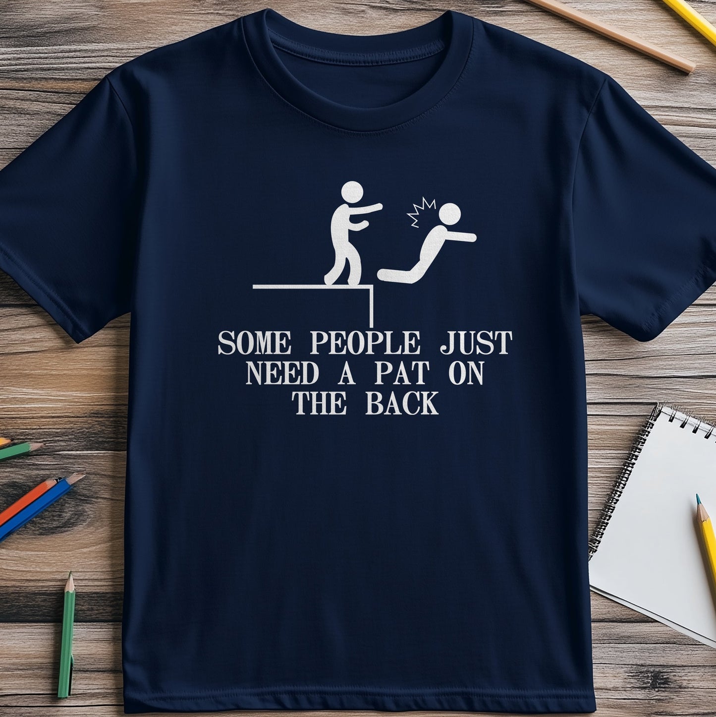Pat on the Back T-shirt - Funny