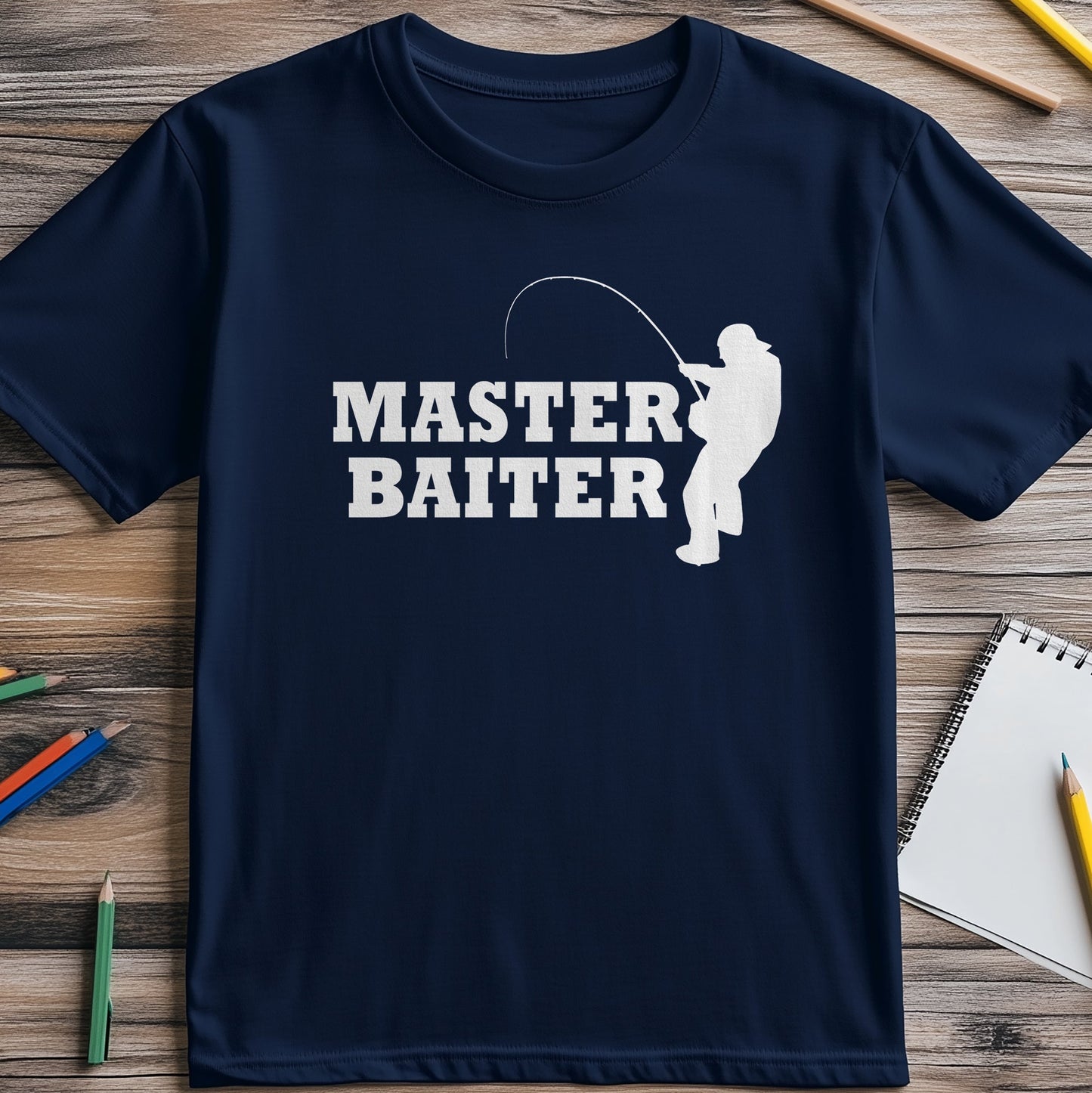 Master-Baiter T-Shirt - Hooked on