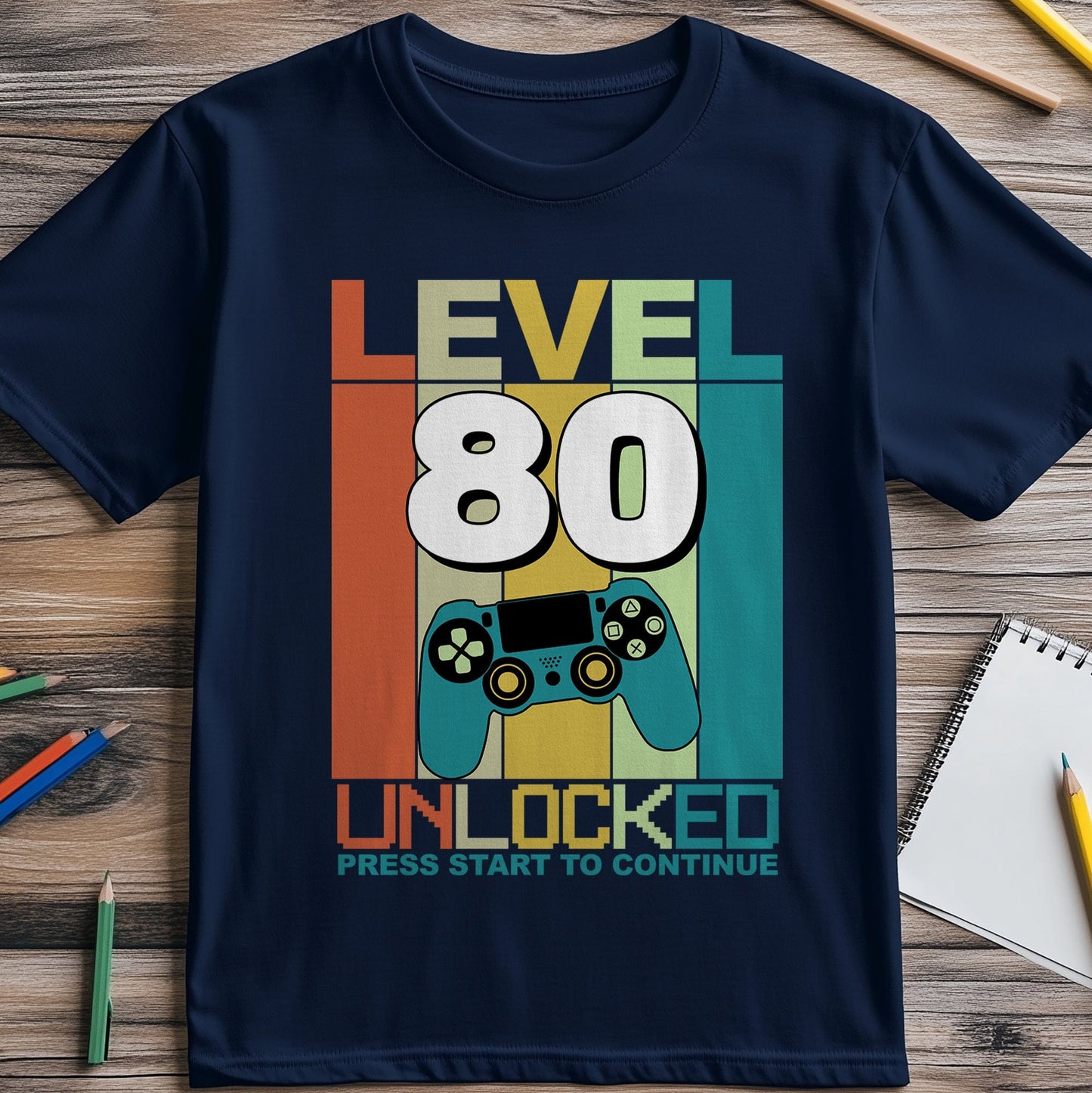 Level Unlocked 80 T-shirt