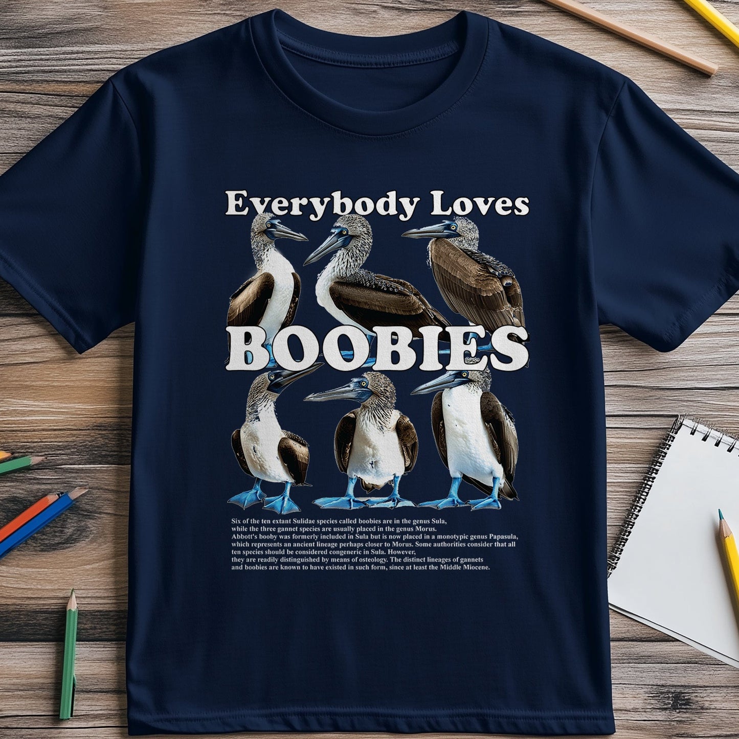 Love Boobies 1 T-Shirt - Hilariously