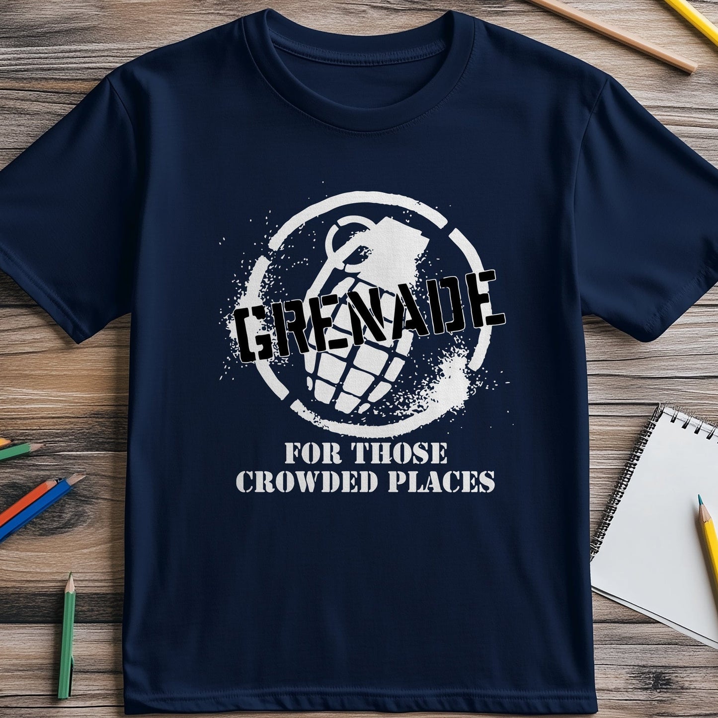 Grenade Crowded Place T-Shirt -