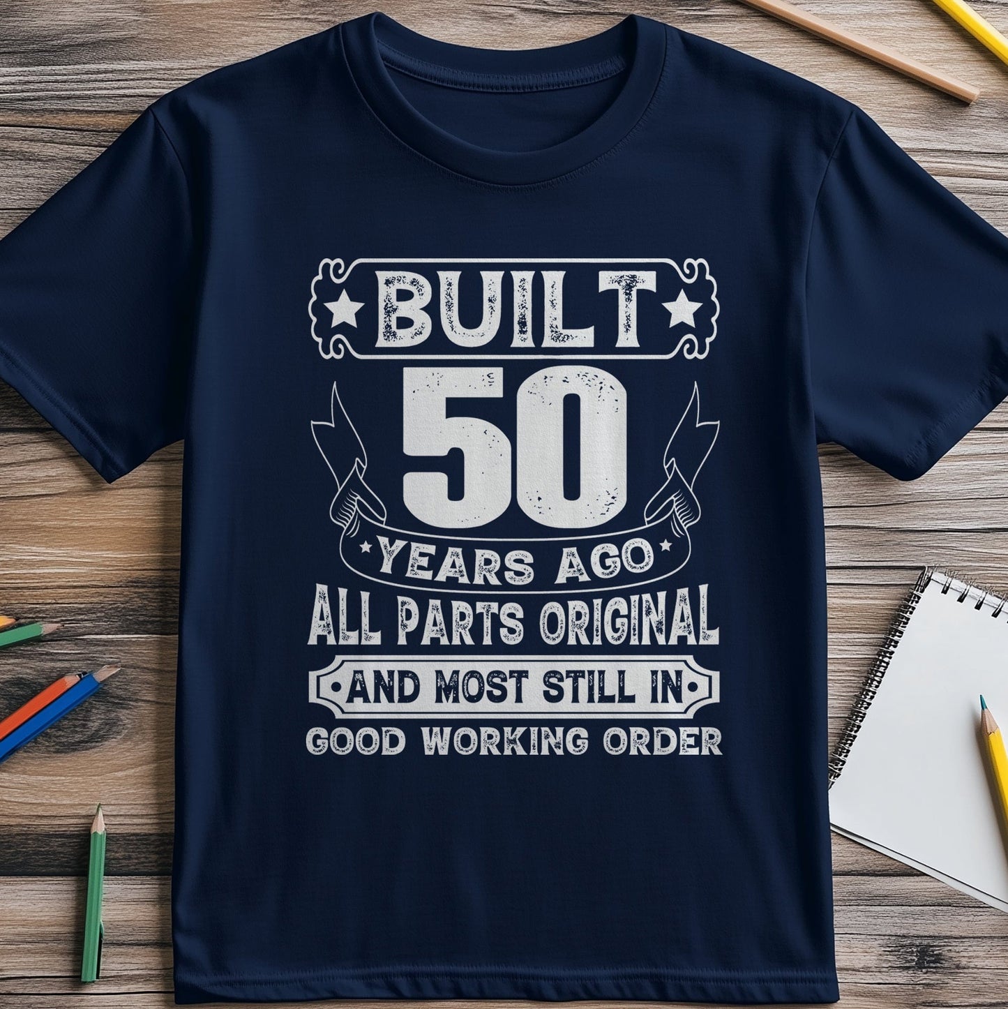 Built Years Ago 50 T-shirt