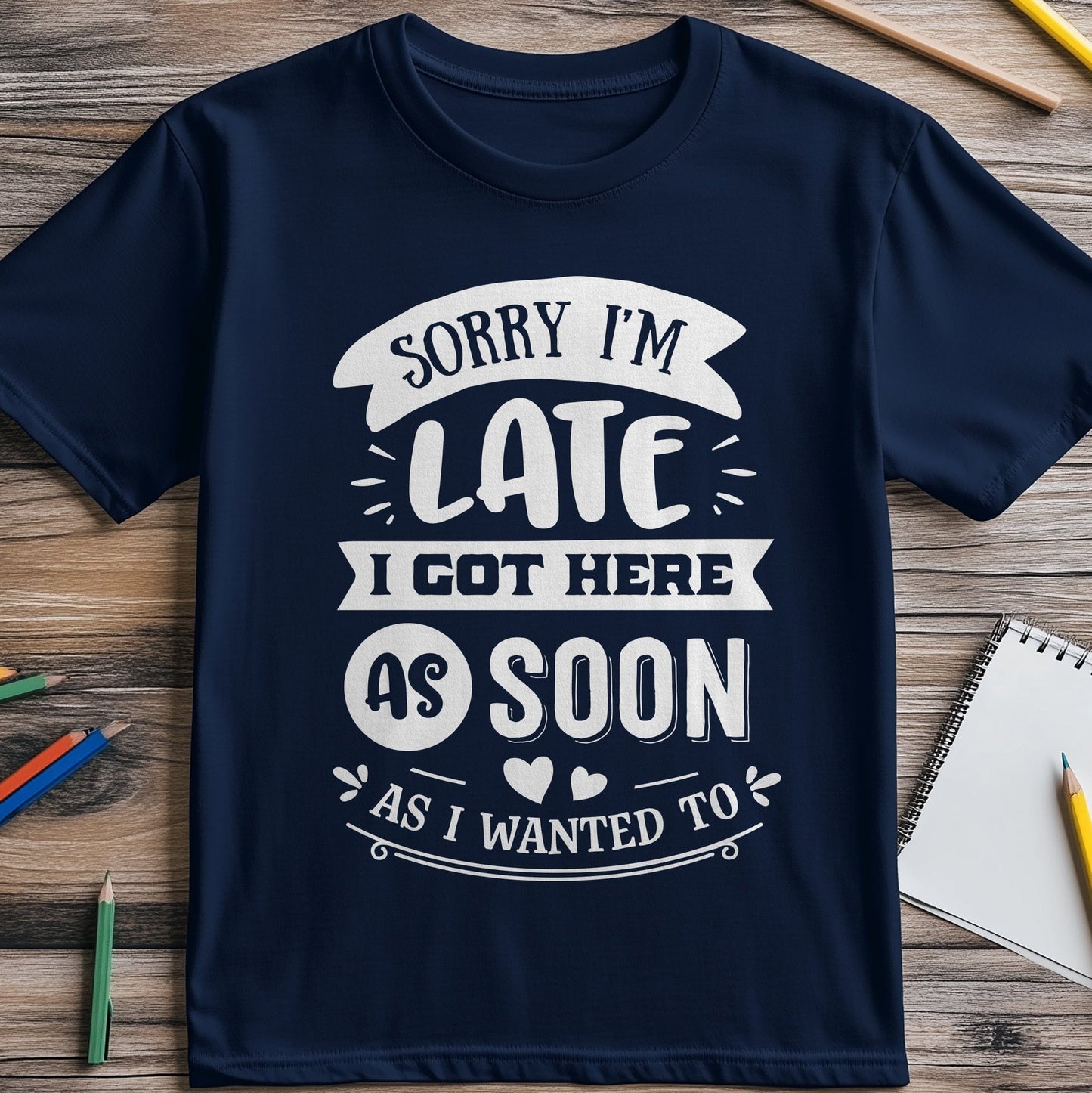 Here Soon As I Want T-shirt -