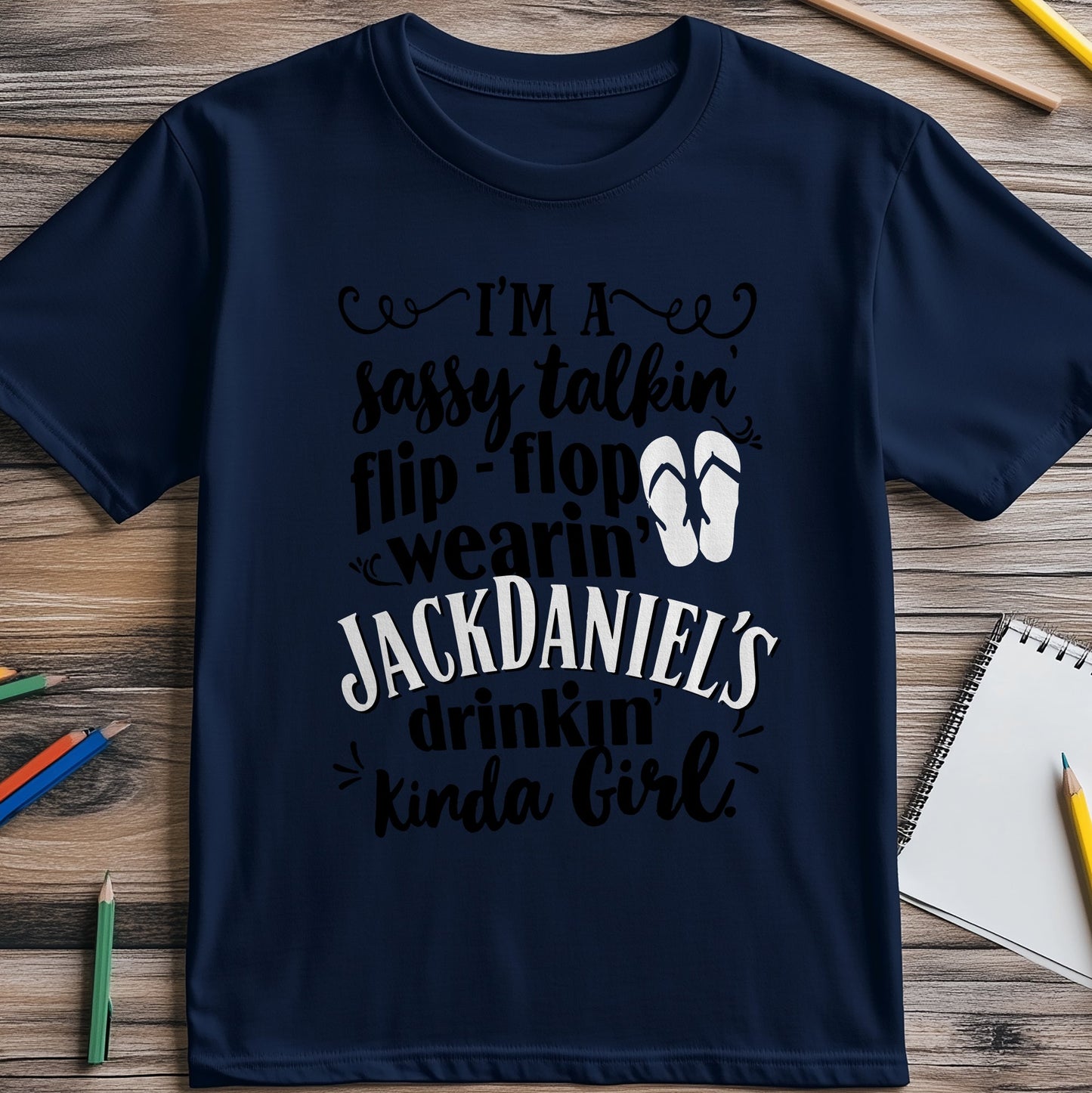Sassy Flip Flop T-Shirt - Walk in