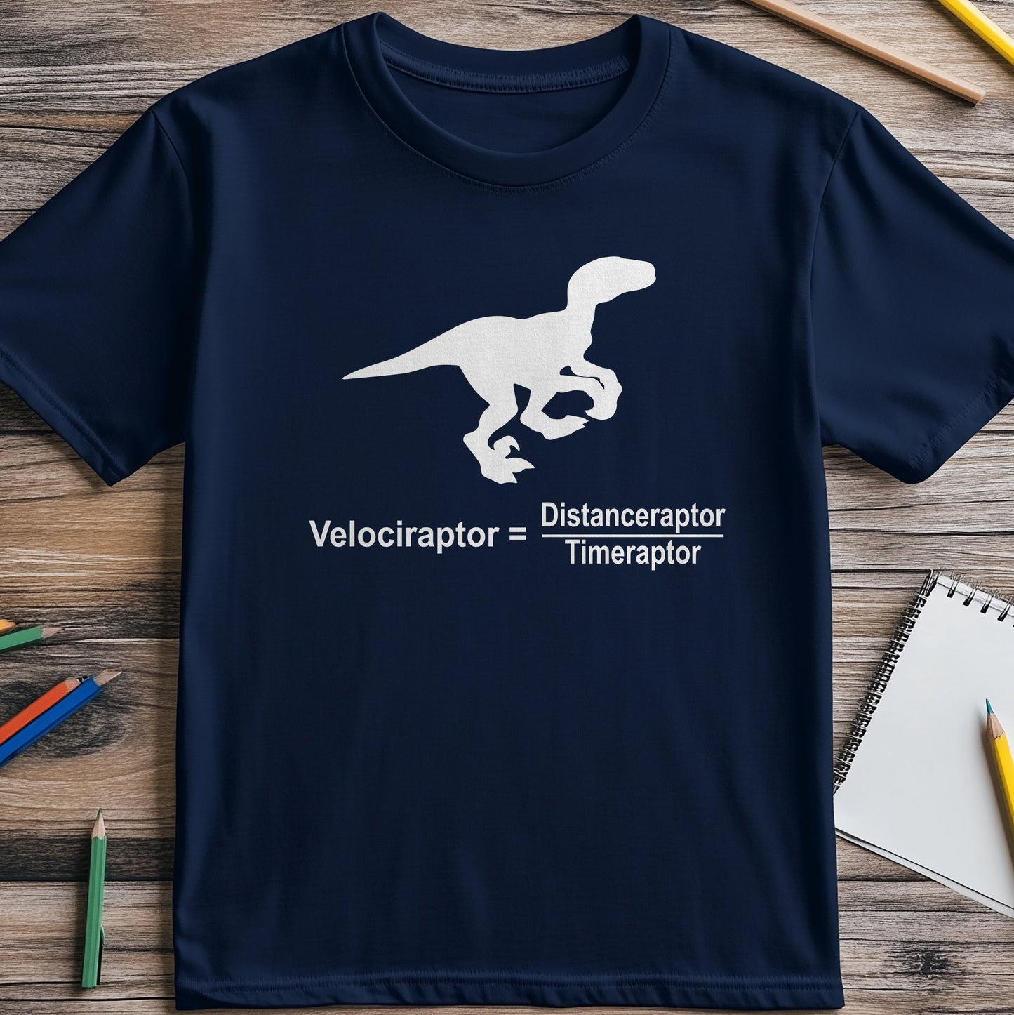Velociraptor Timeraptor T-Shirt