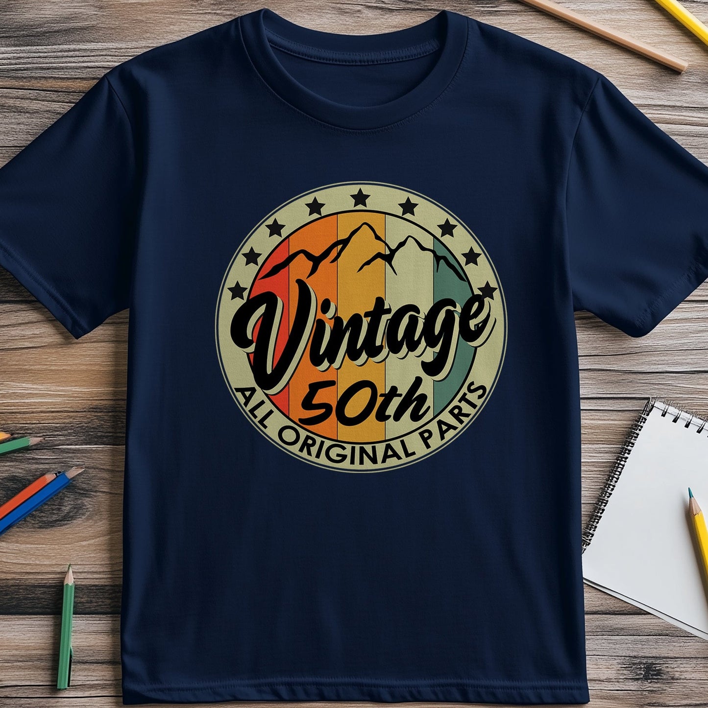 Vintage Mountain 50 T-Shirt