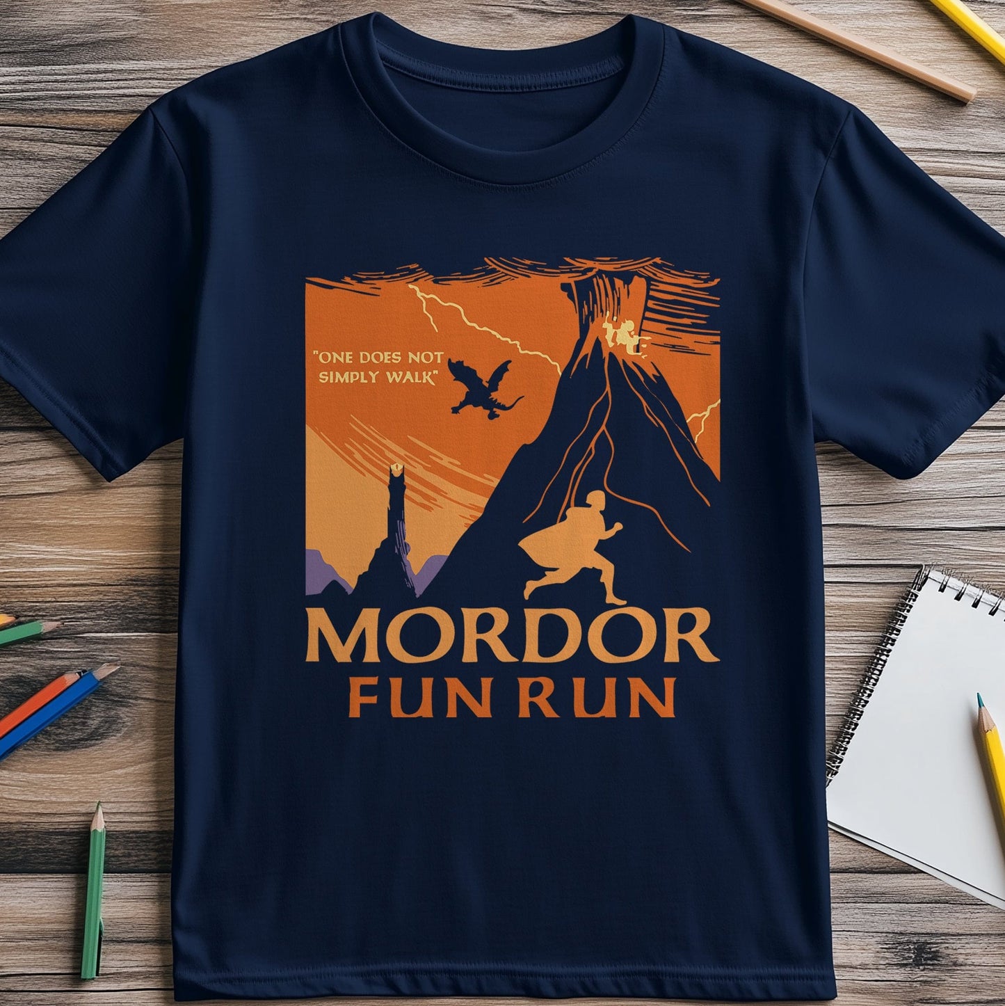 Mordor Fun Run 3 T-Shirt - Epic Quest