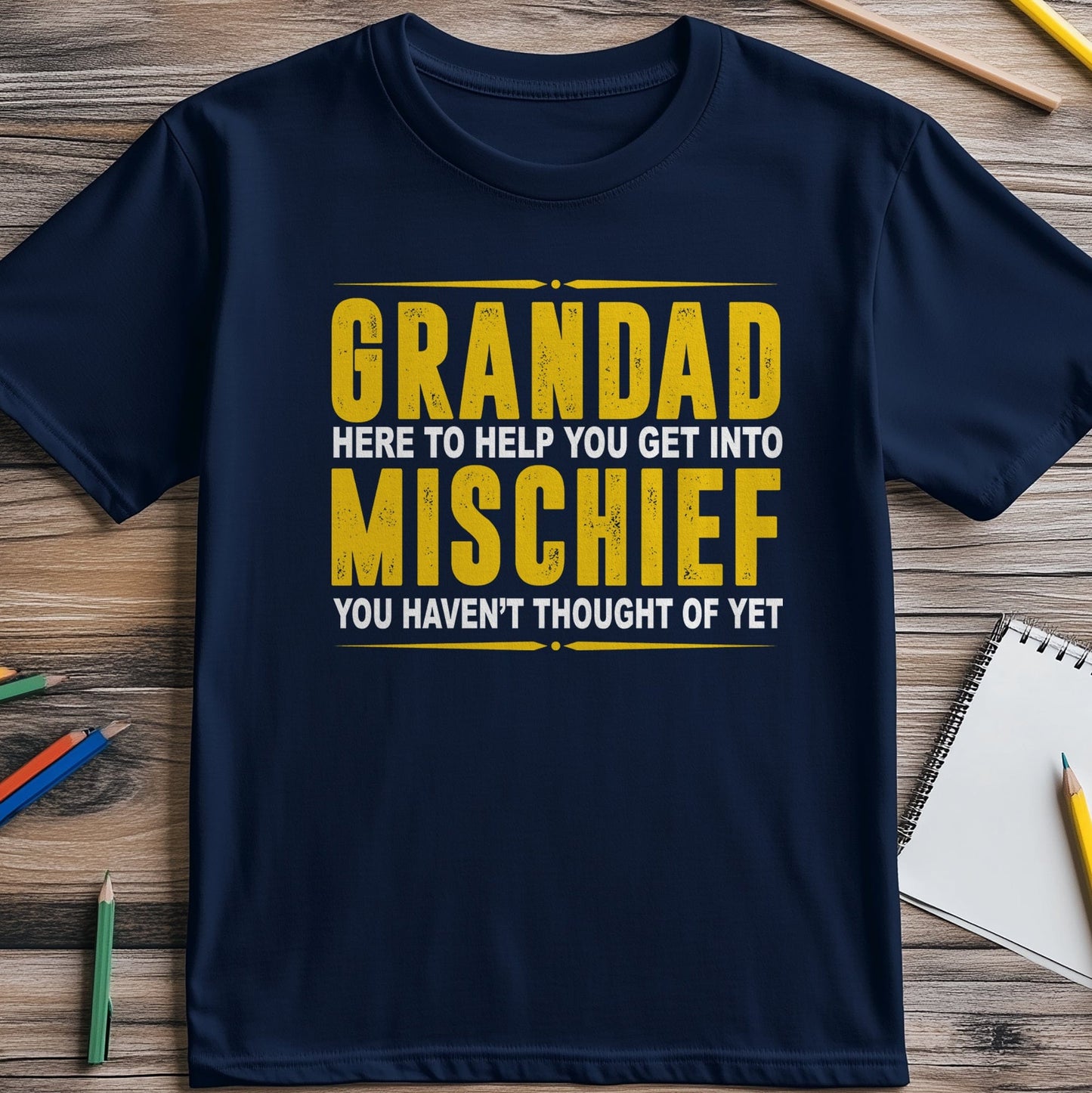 Grandad Mischief 1 T-shirt