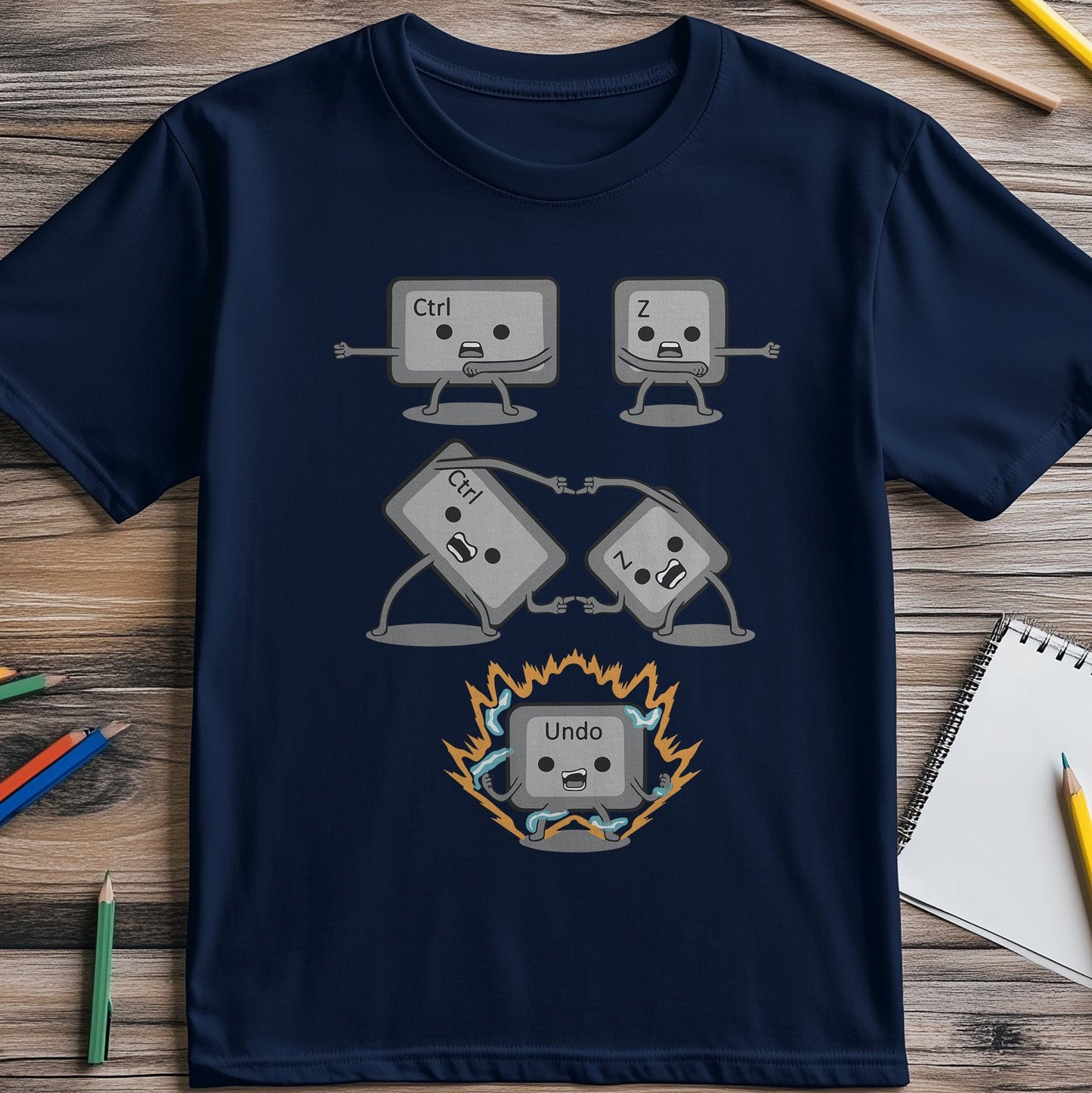 Ctrl Z Undo T-shirt - Perfect for