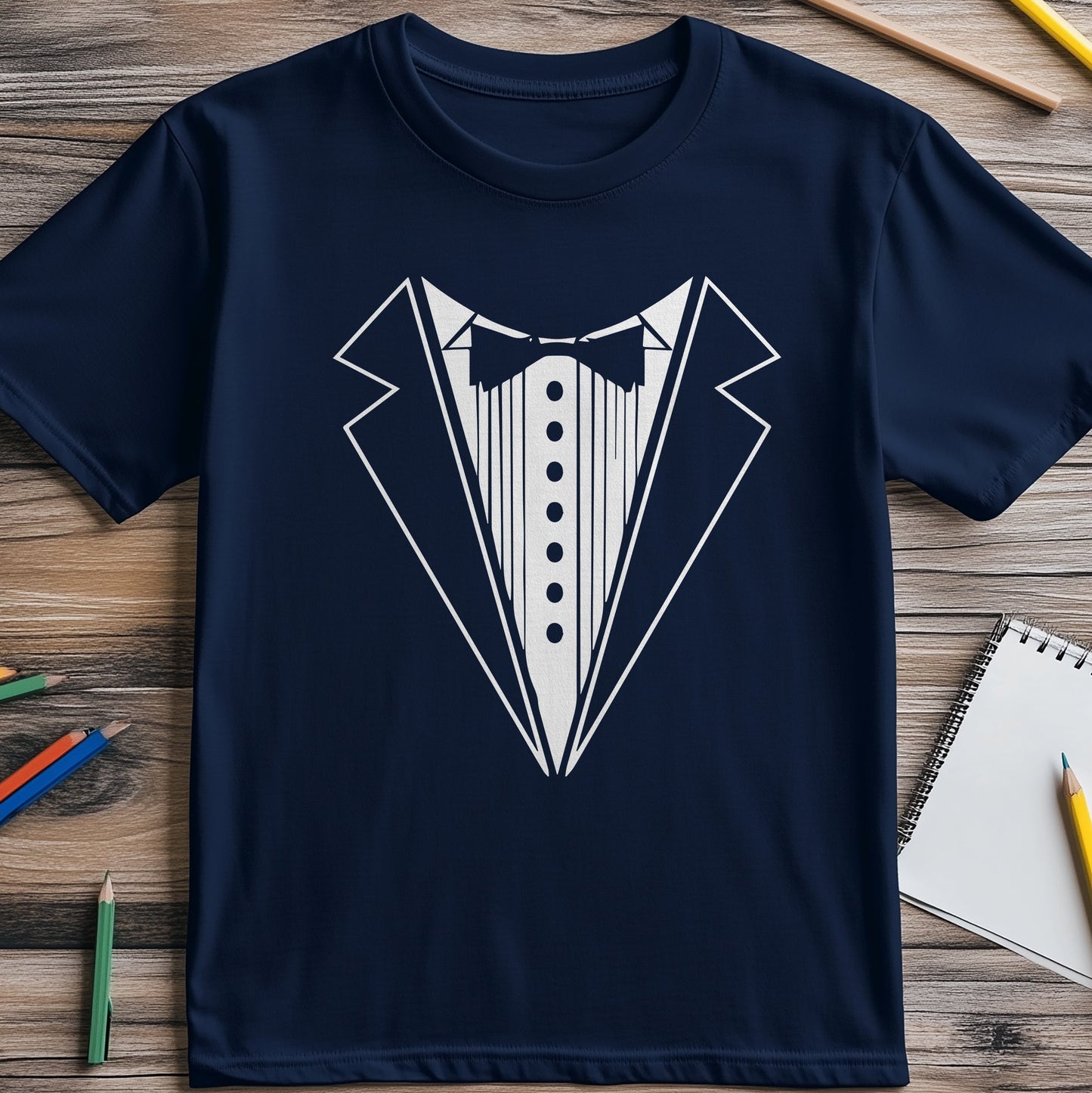 Tuxedo T-Shirt - Classy But Comfy!