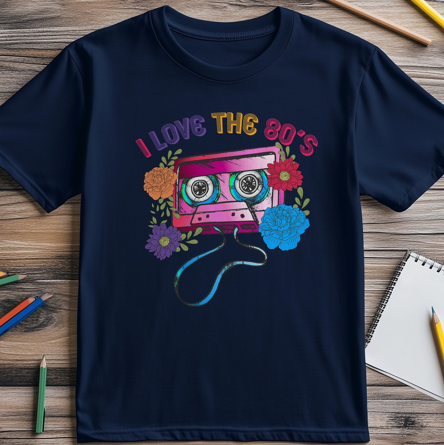 I Love the 80's T-shirt - Totally Rad