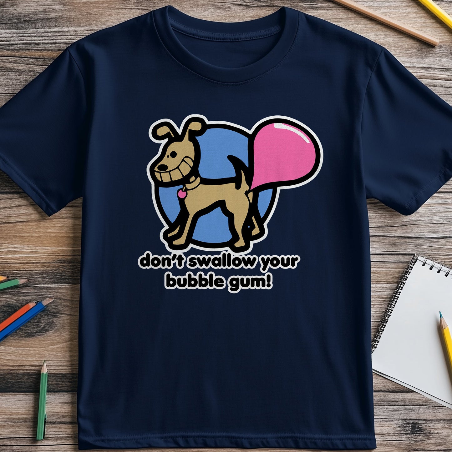 Swallow Bubble Gum Dog T-Shirt -
