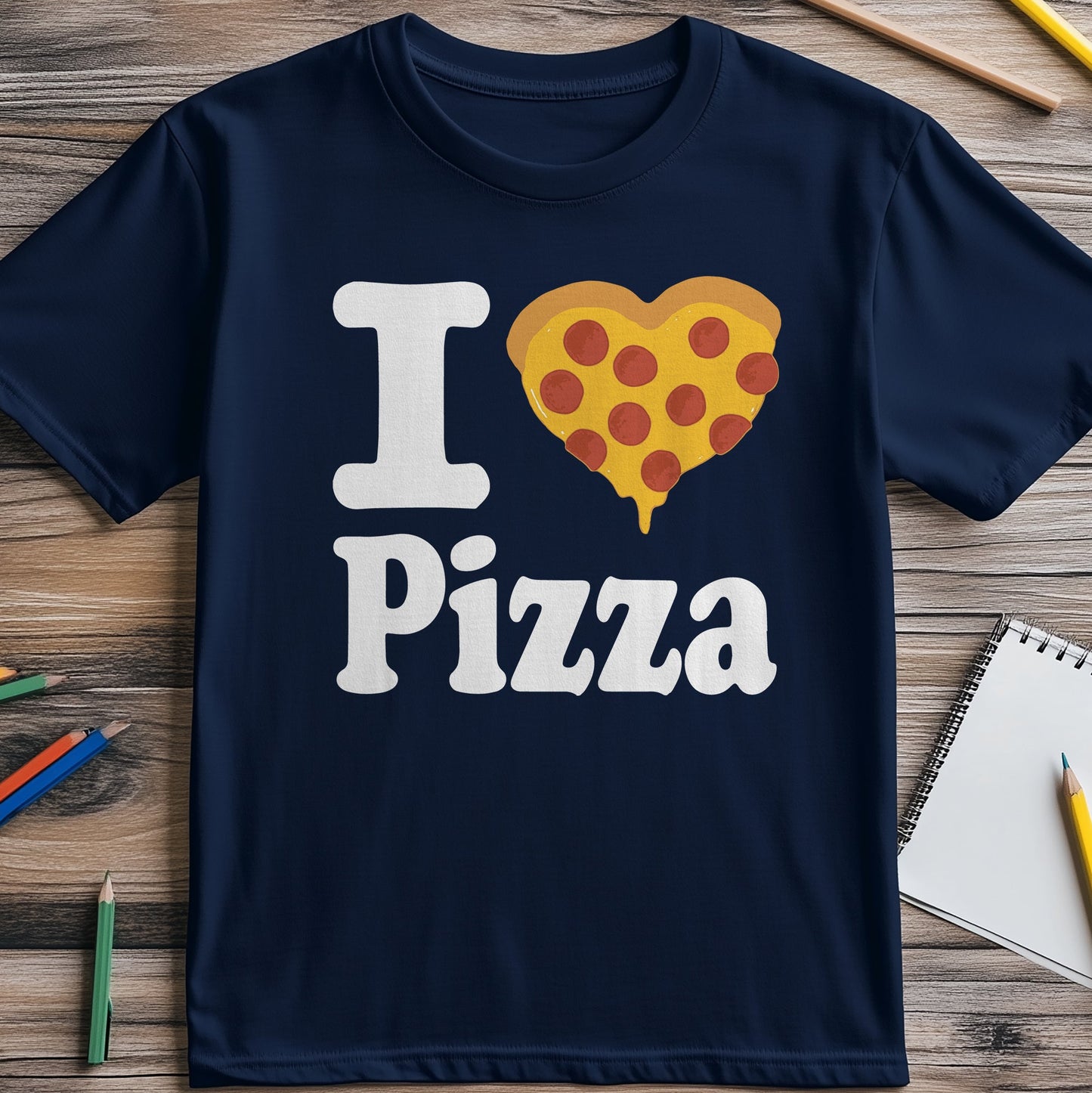 I Love Pizza T-Shirt - Slice of