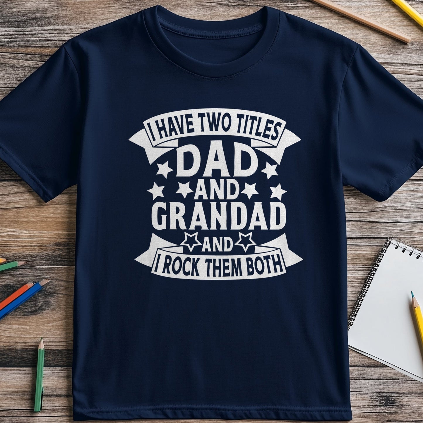 Dad & Grandad Rock 3 T-shirt