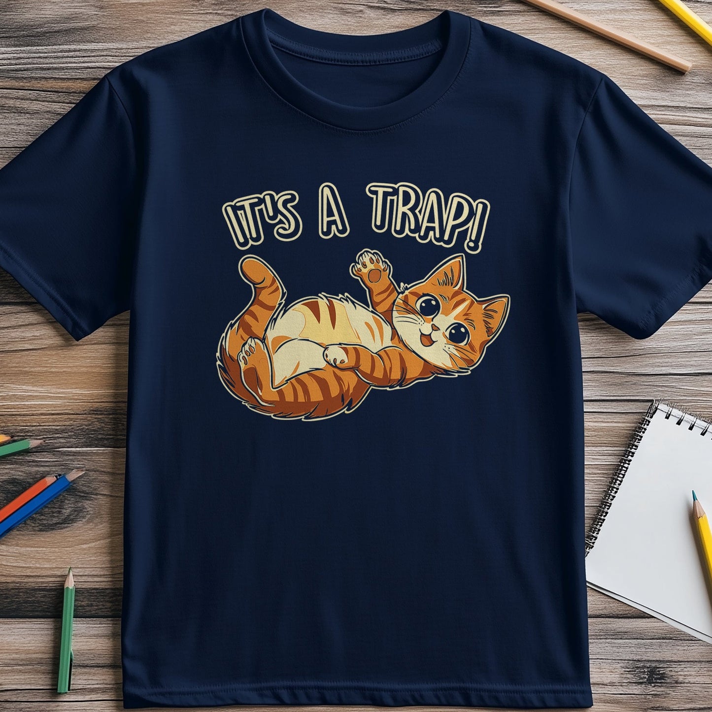It's a Trap Cat T-shirt