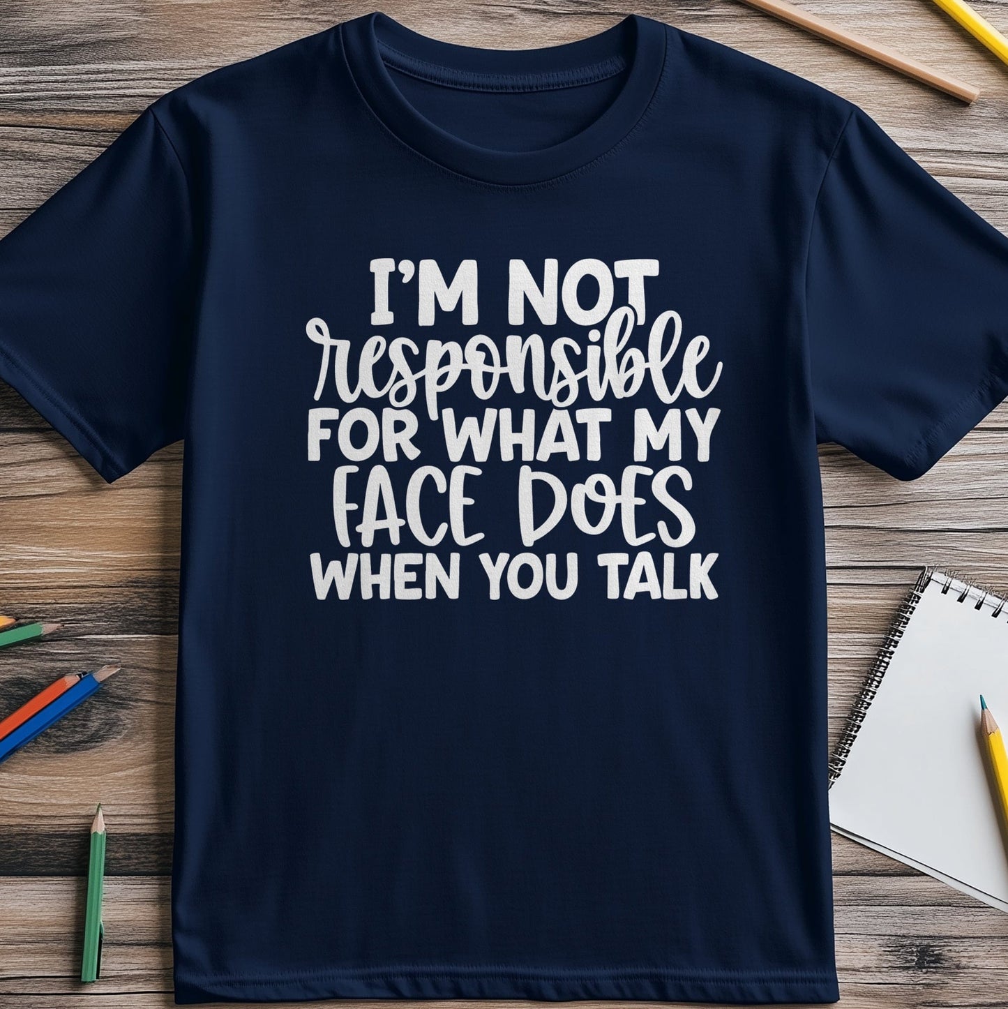 When You Talk 3 T-shirt - Hilariously