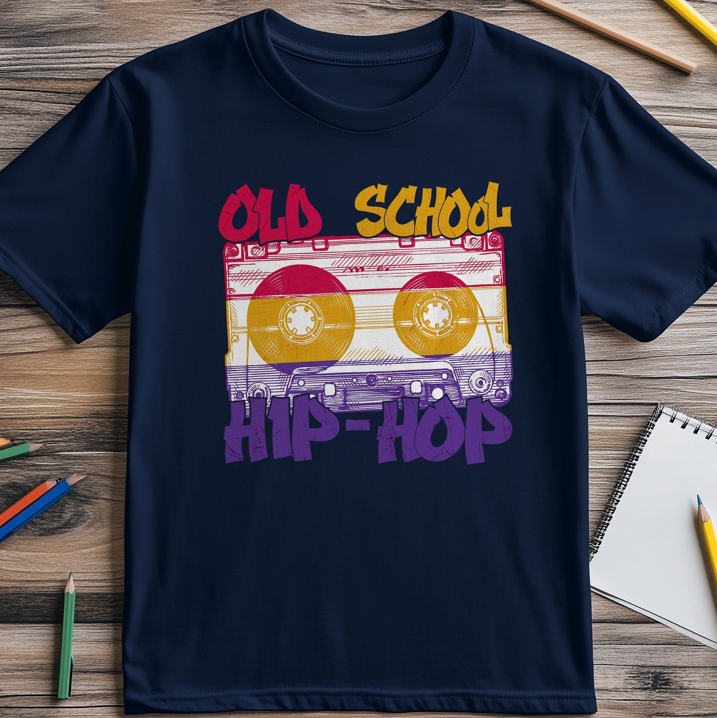 Old-School Hip-Hop T-Shirt - Retro