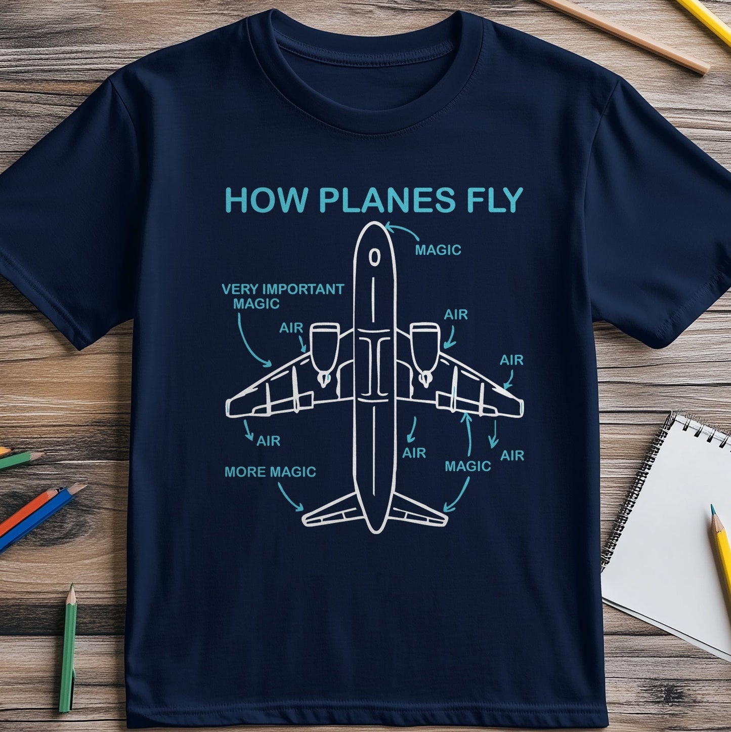 How Planes Fly 1 T-Shirt