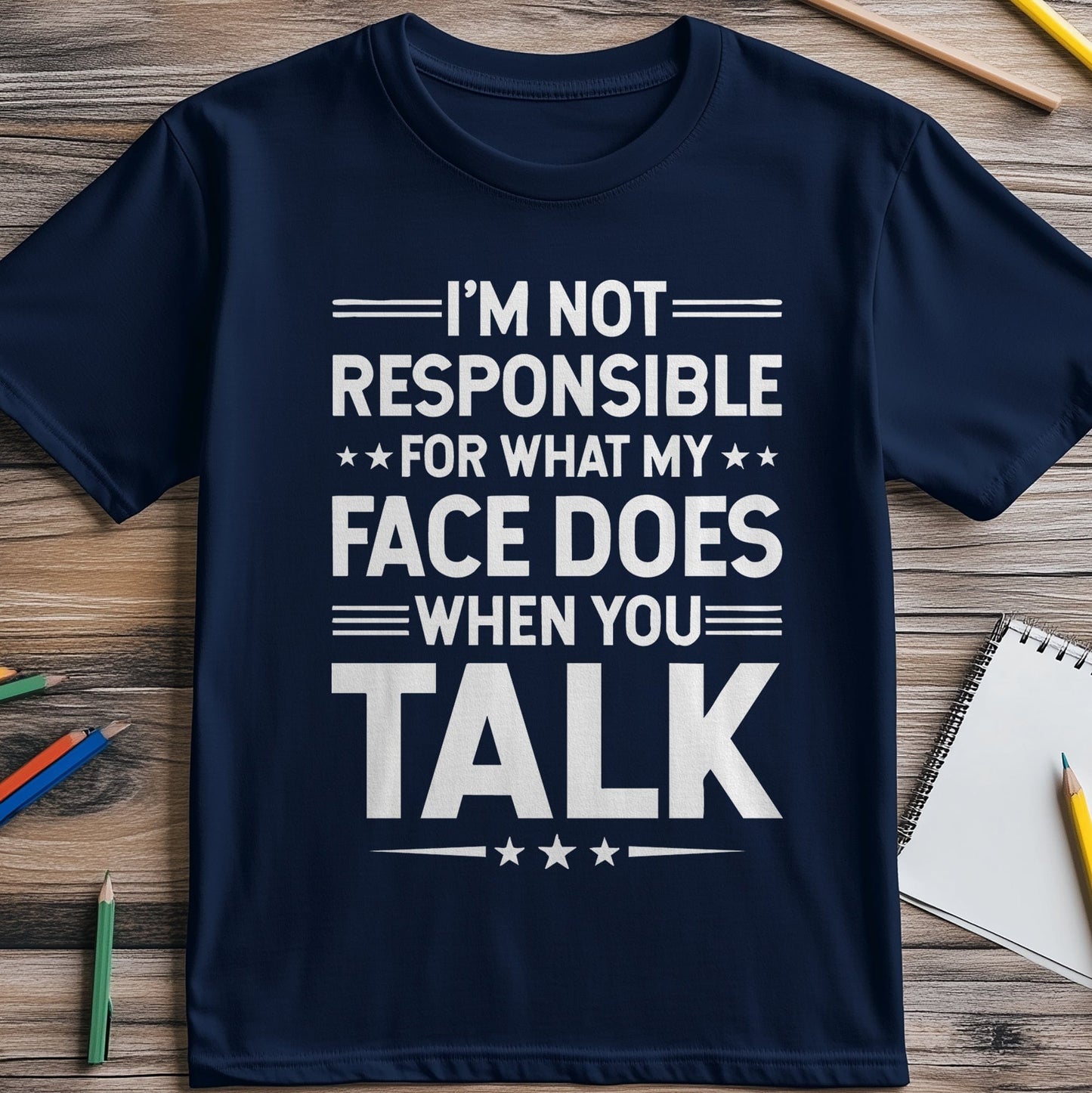 When You Talk 4 t-shirt - Hilarious