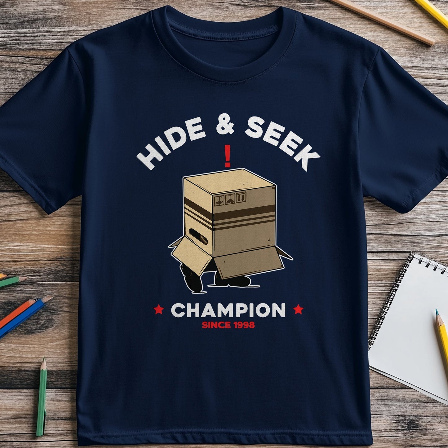 Hide & Seek Champ T-shirt ‚Äì Master of