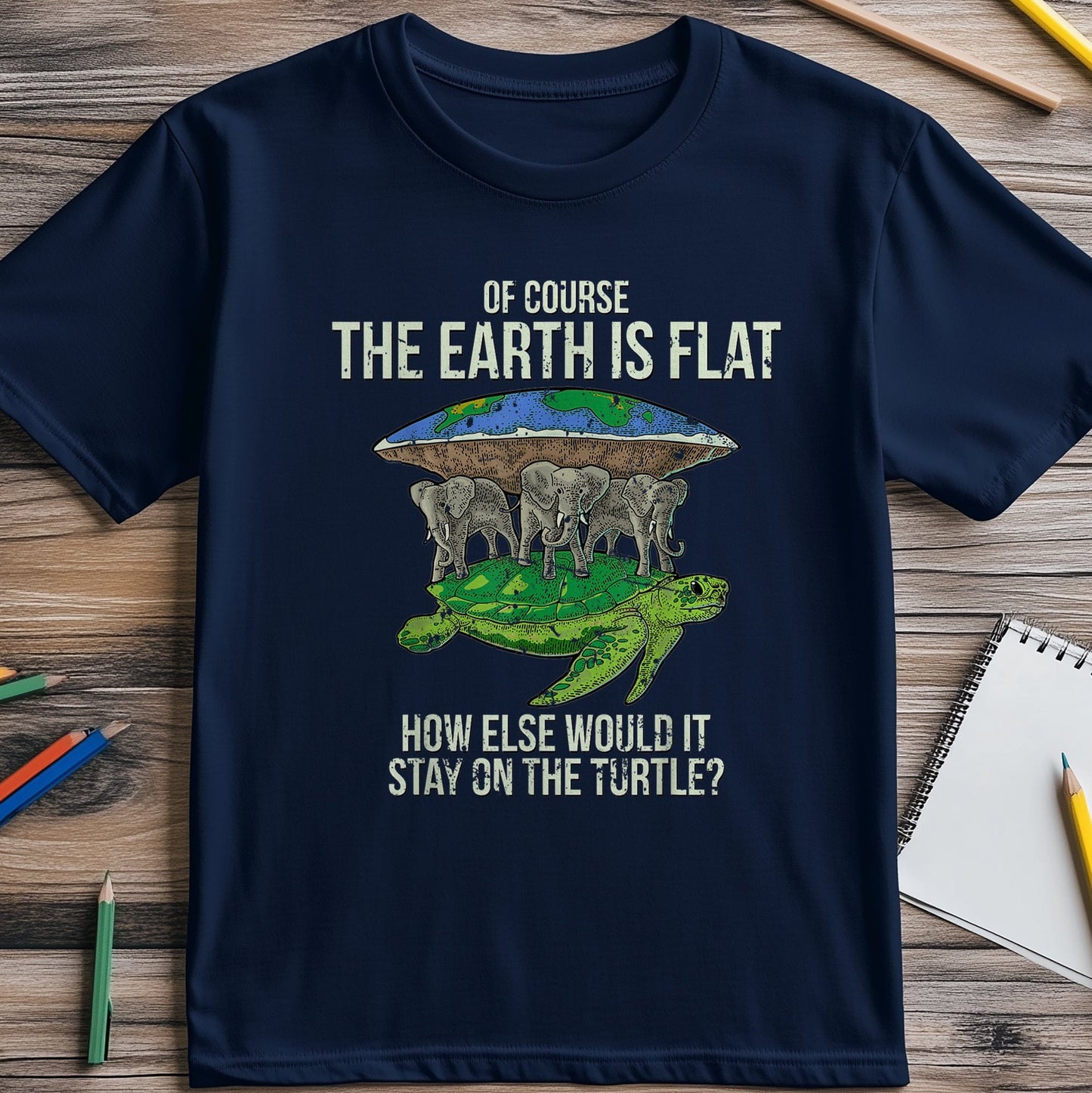 Flat Earth Society T-Shirt
