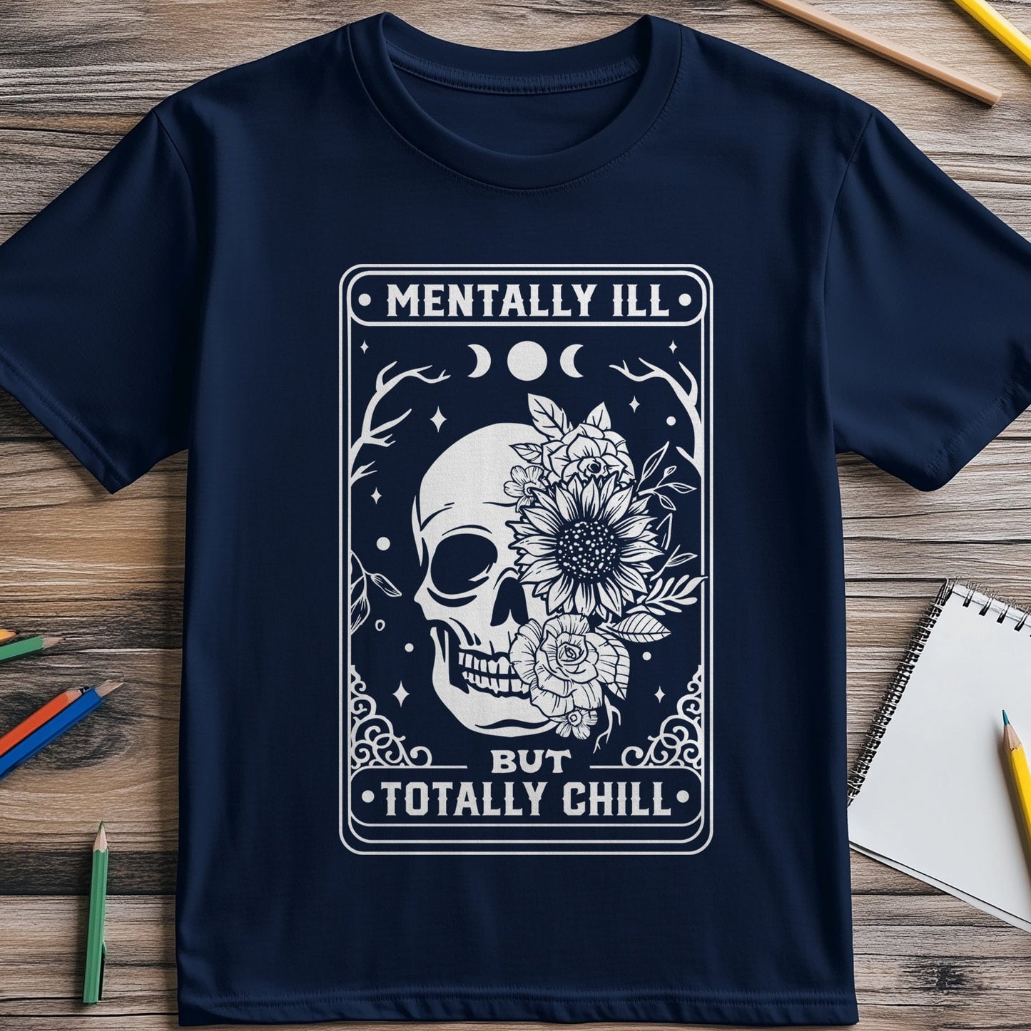 Mentally Ill Tarot T-shirt