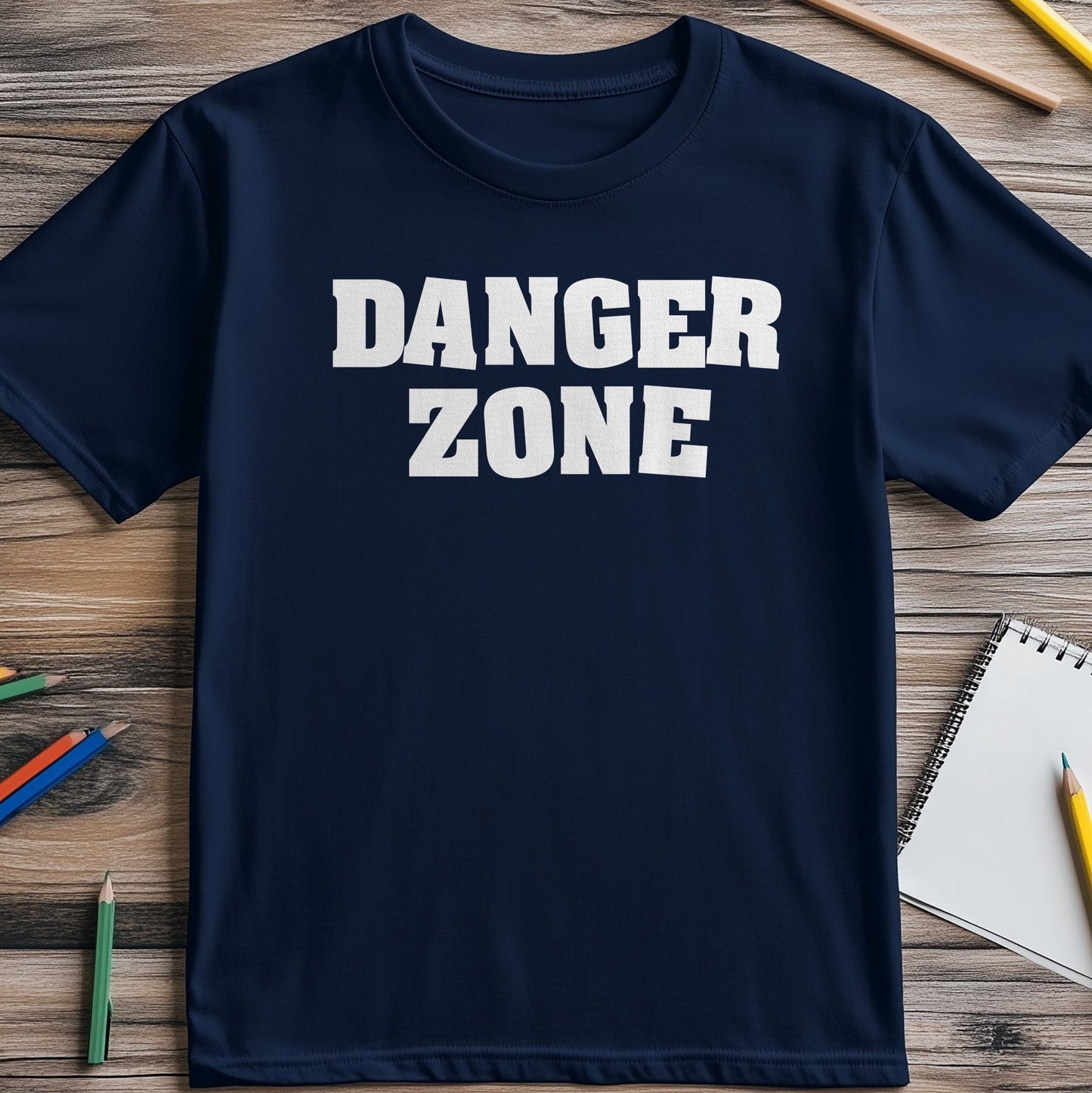 Danger Zone T-Shirt - Enter at Your