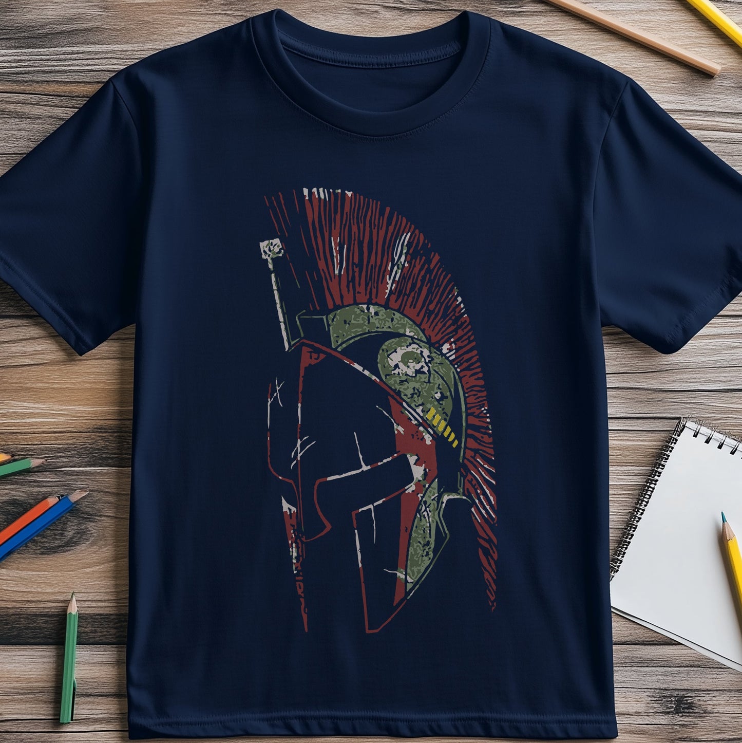 Mandalorian Spartan Helmet T-shirt