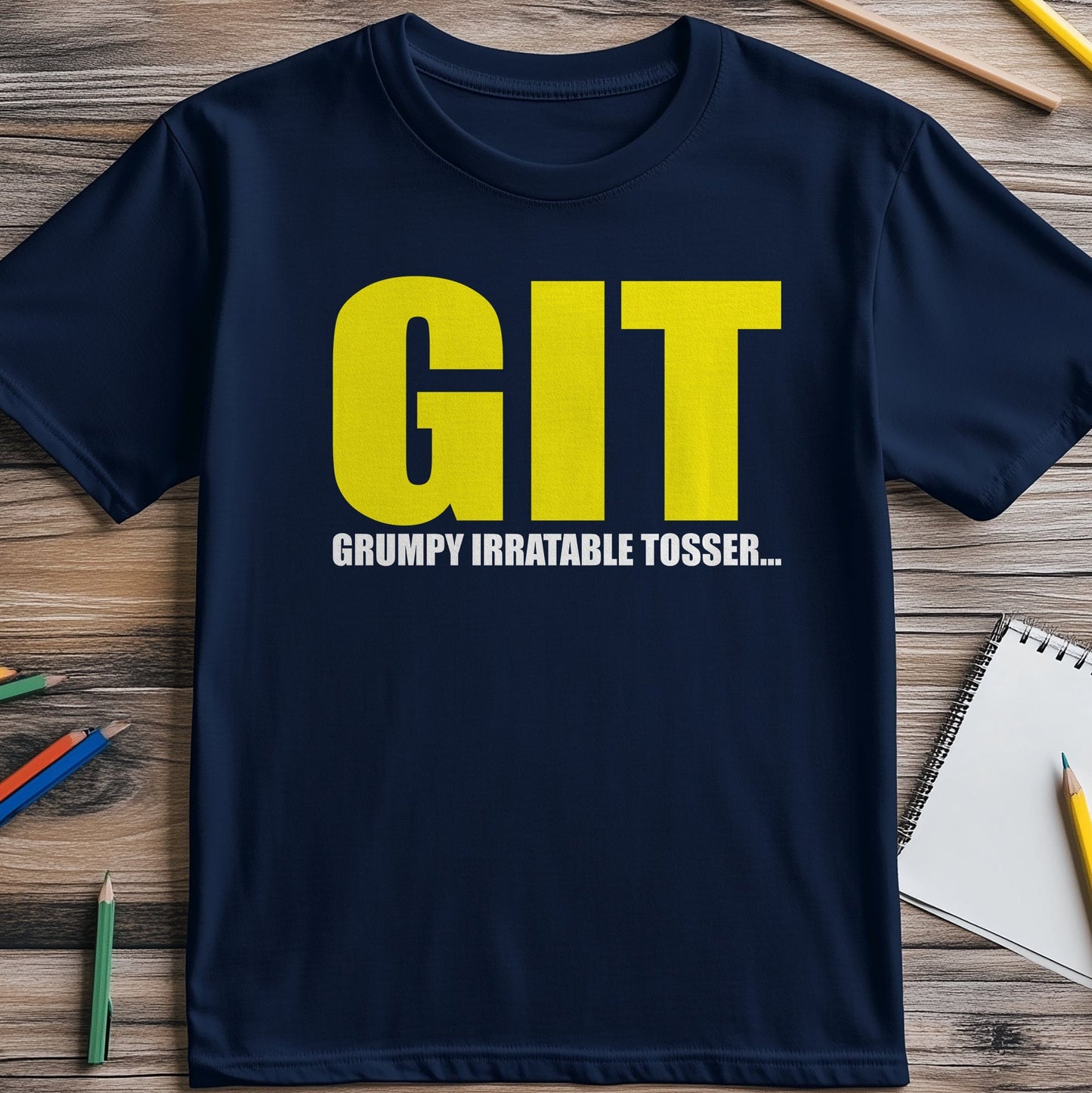 Git Grumpy Irritable T-shirt - Embrace