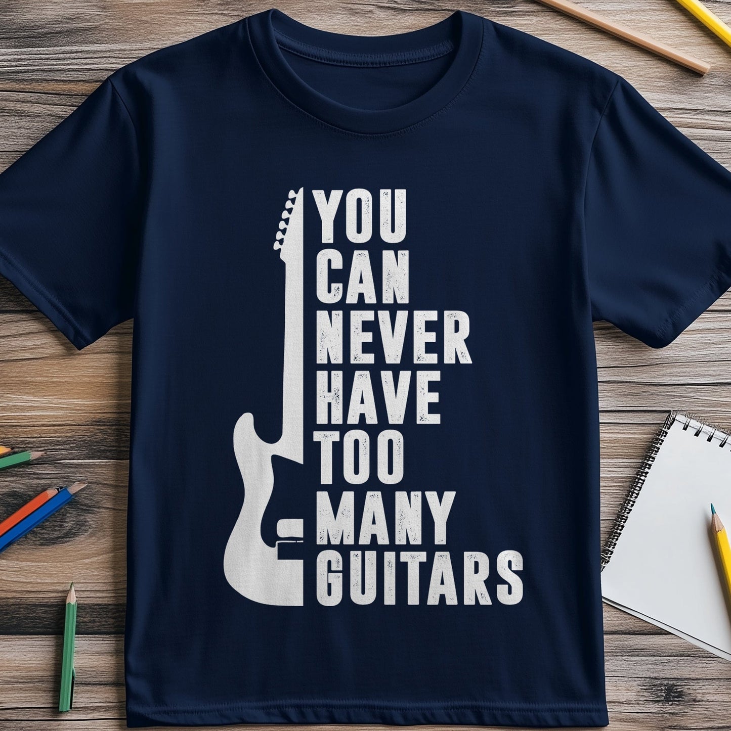 Too Many Guitars 3 T-Shirt