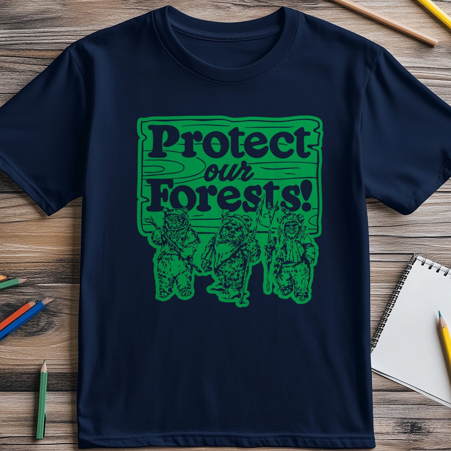 Ewok Endor 2 t-shirt - Save Forests