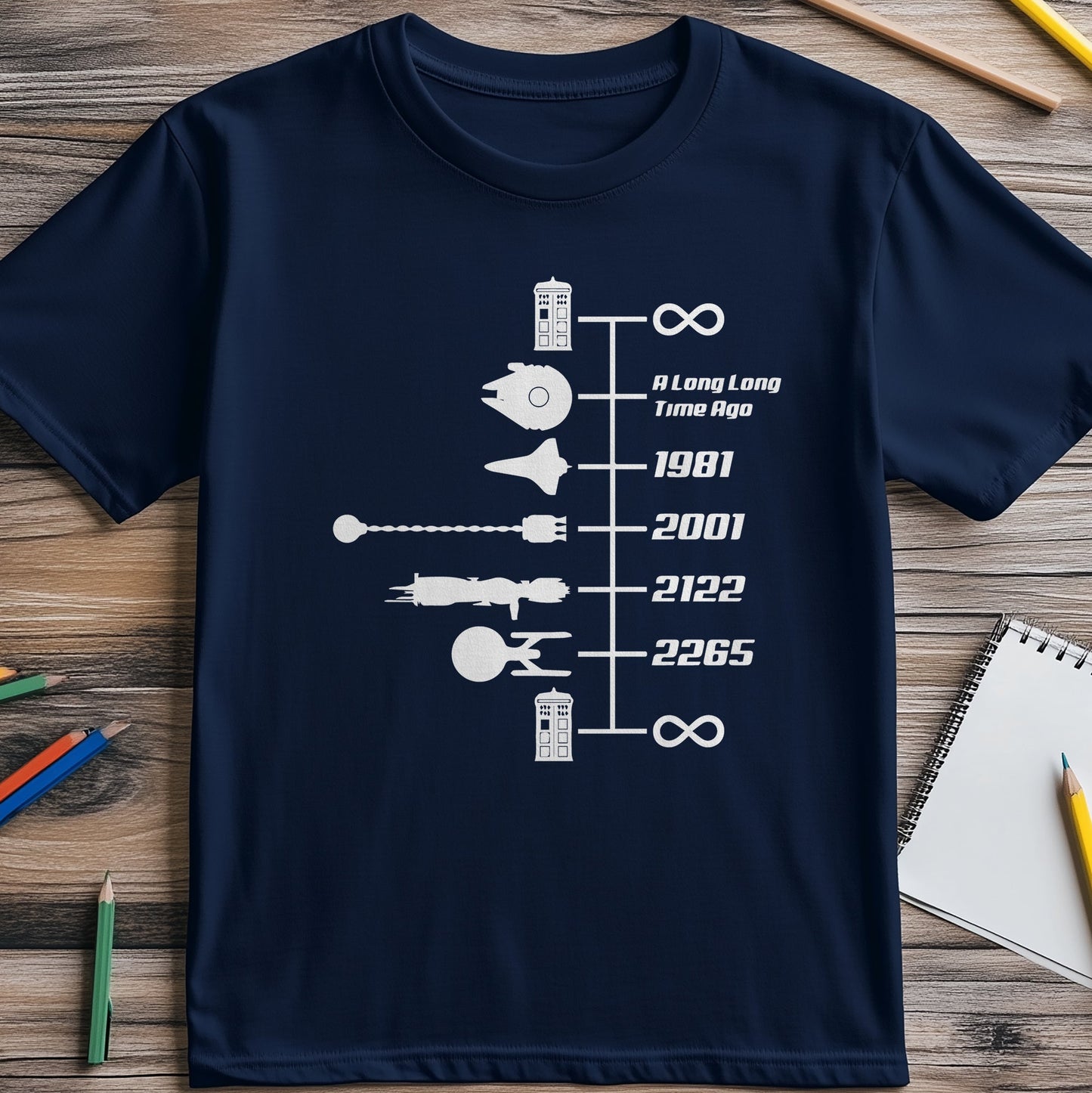Space-Ship-Time T-Shirt - Warp Through