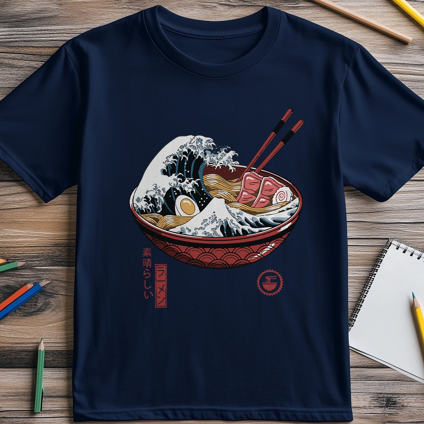 Ramen Wave 1 T-shirt - Slurp, Laugh,