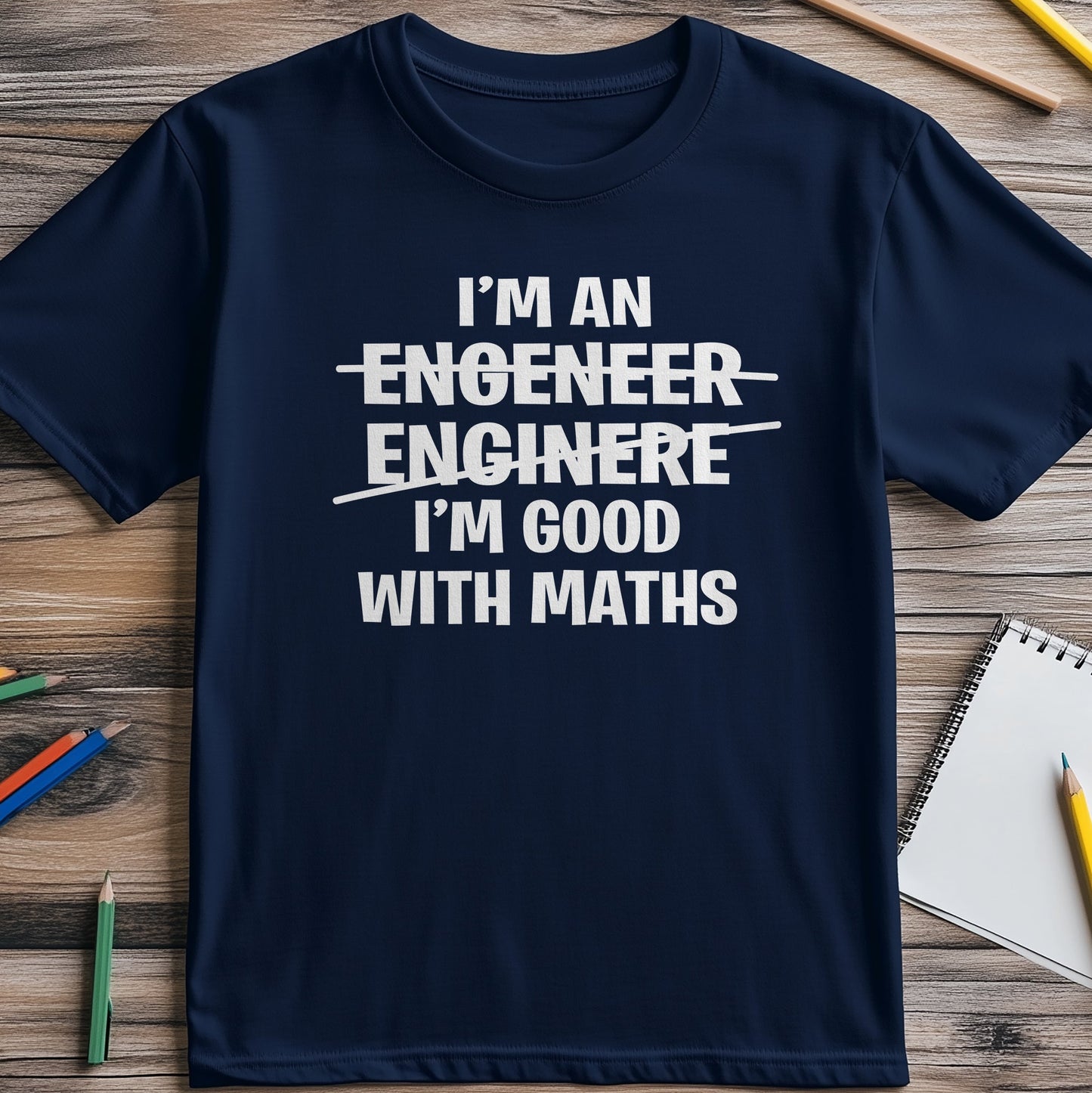 I'm an Engineer t-shirt - Math Whiz