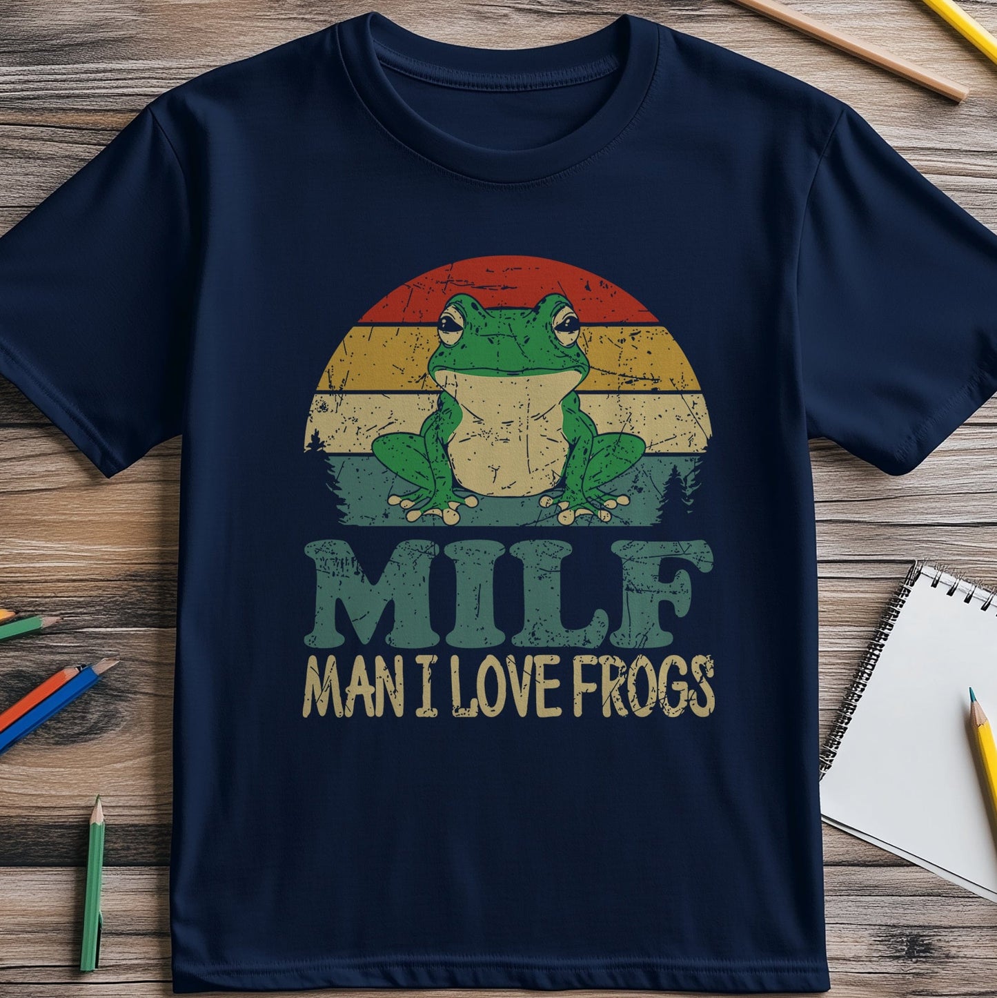 Man I Love Frogs 2 T-shirt -