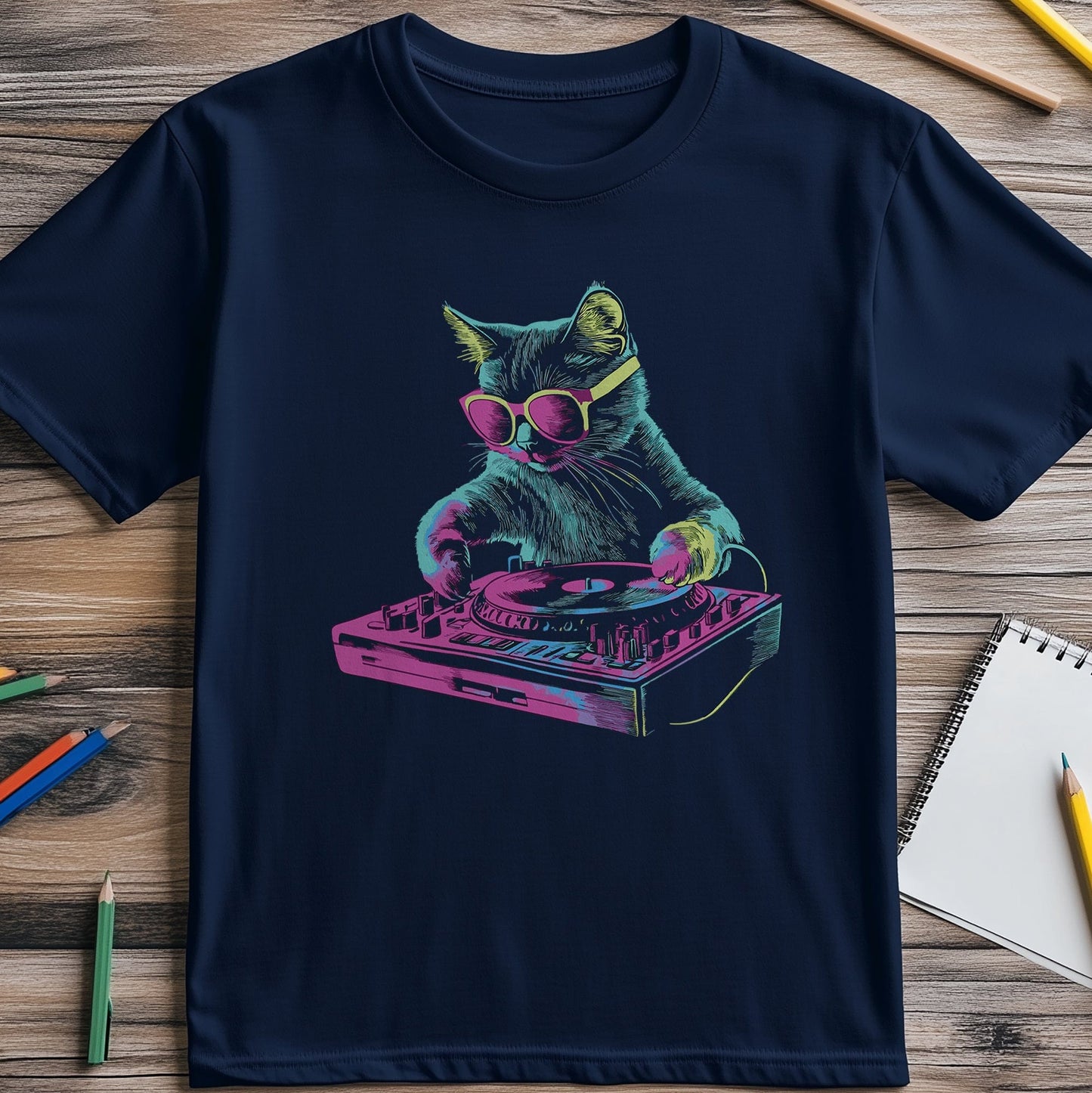 DJ Cat 4 - Purr-fectly T-Shirt