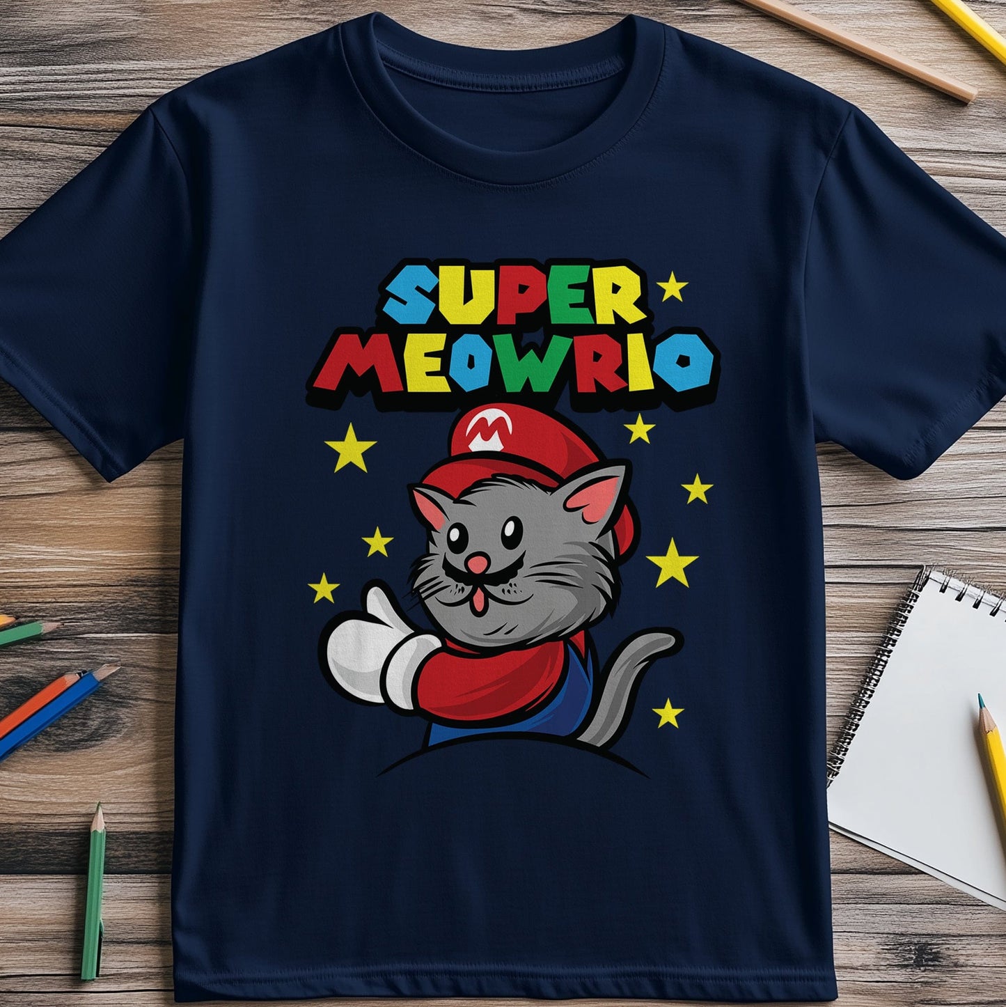 Super Meowrio T-shirt