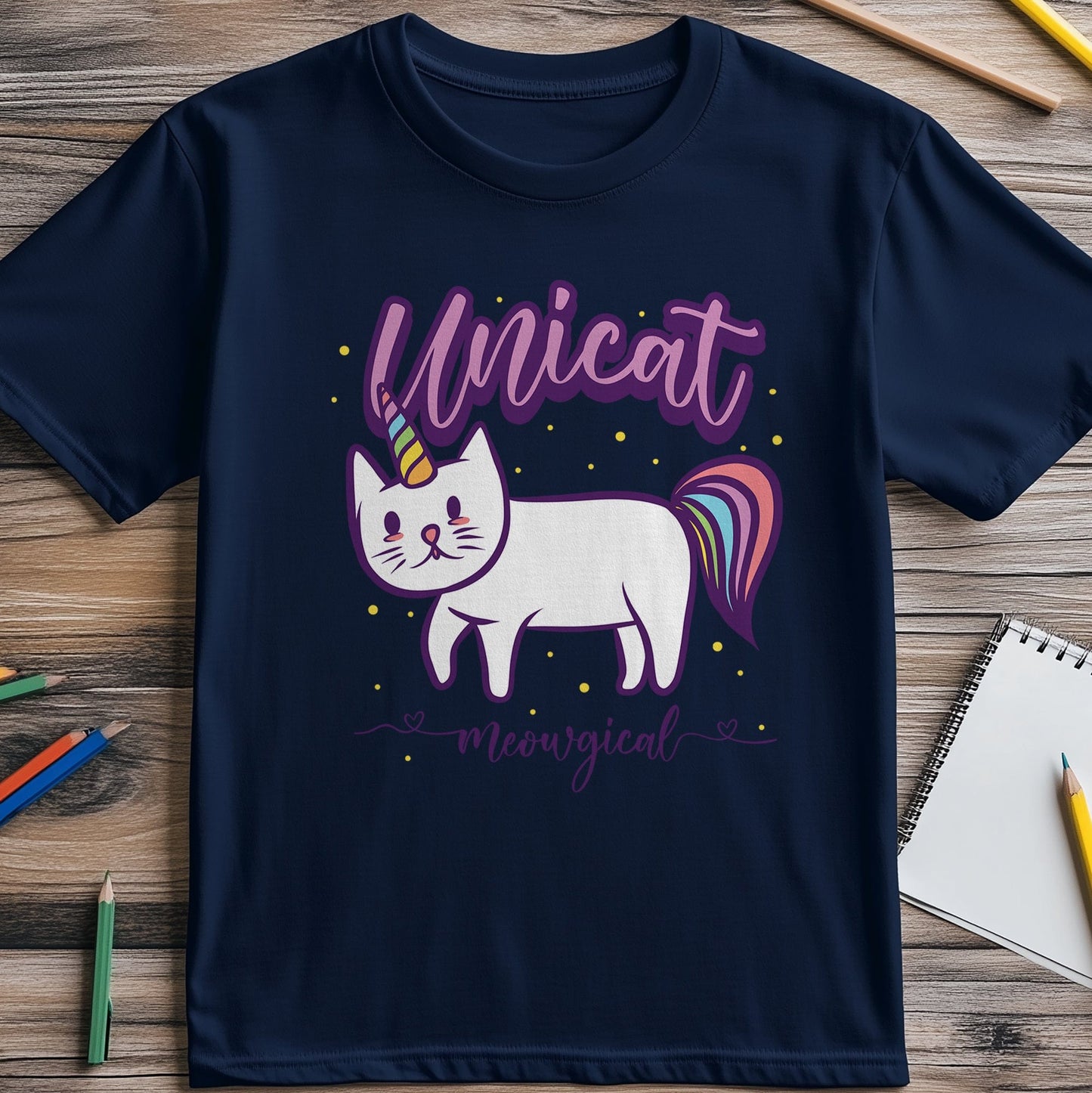Unicat T-shirt - The Purr-fect Blend