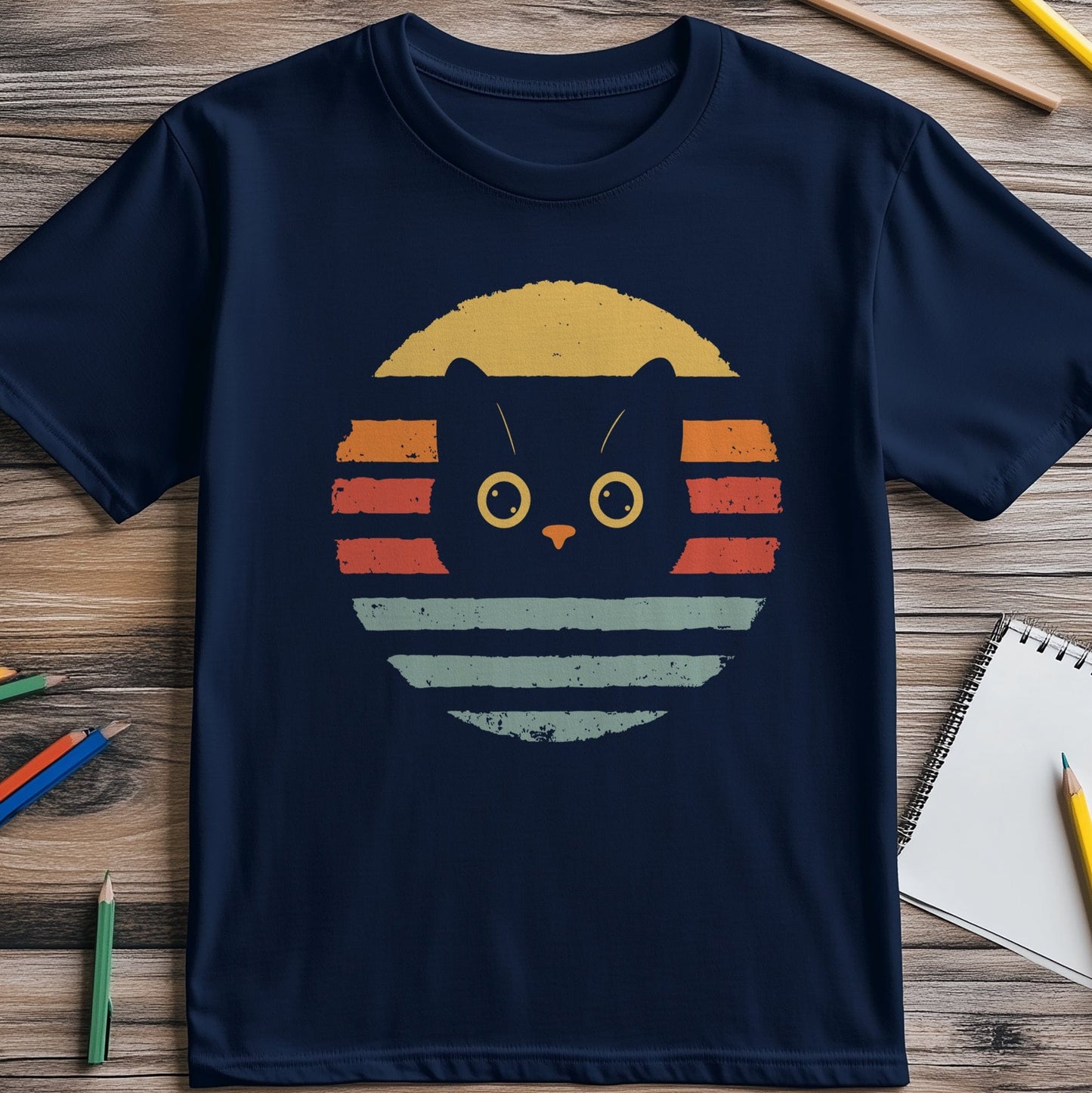 Cat Retro 3 T-shirt
