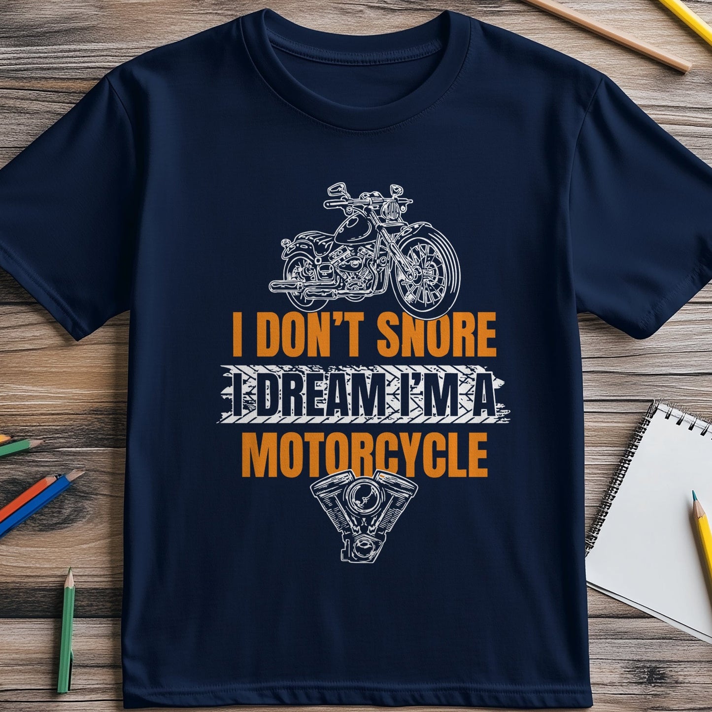 Motorcycle Snore 5 T-Shirt