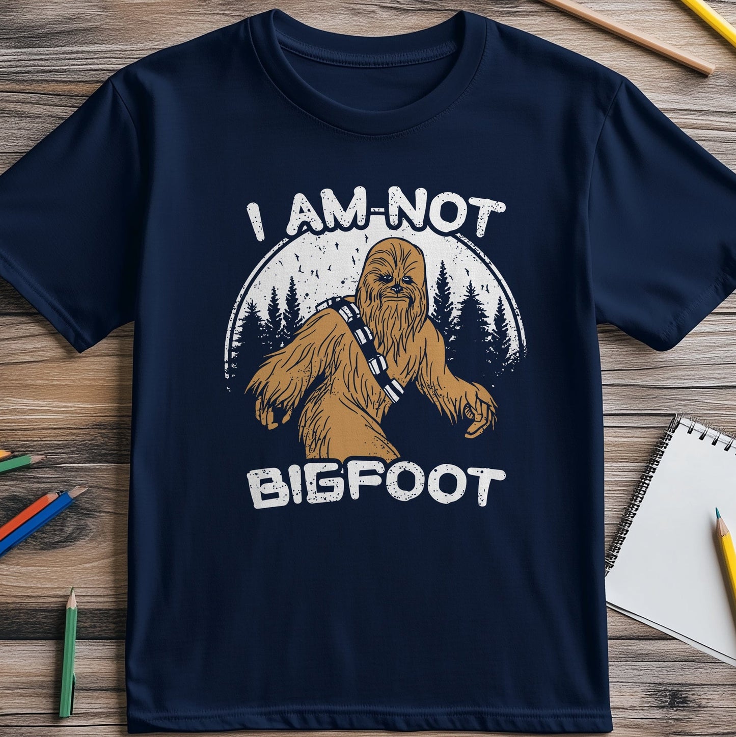 I Am Not Bigfoot T-Shirt - Hilariously
