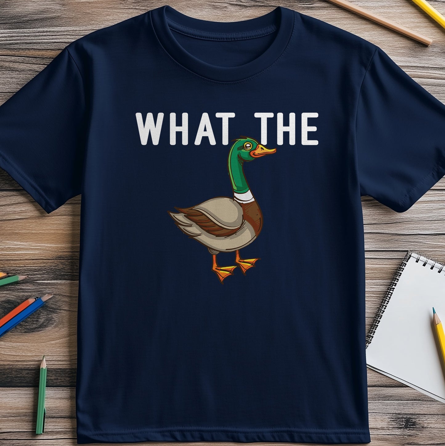 What-the-Duck T-shirt - Quirky and