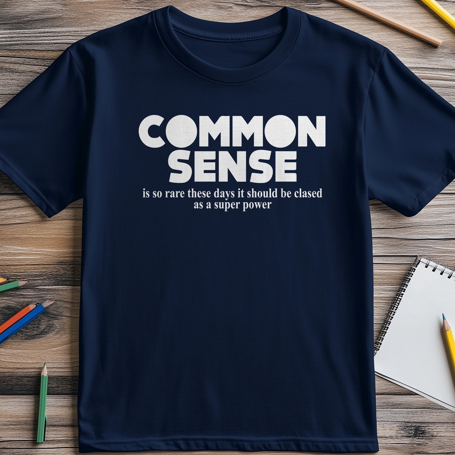 Rare Common Sense T-Shirt -