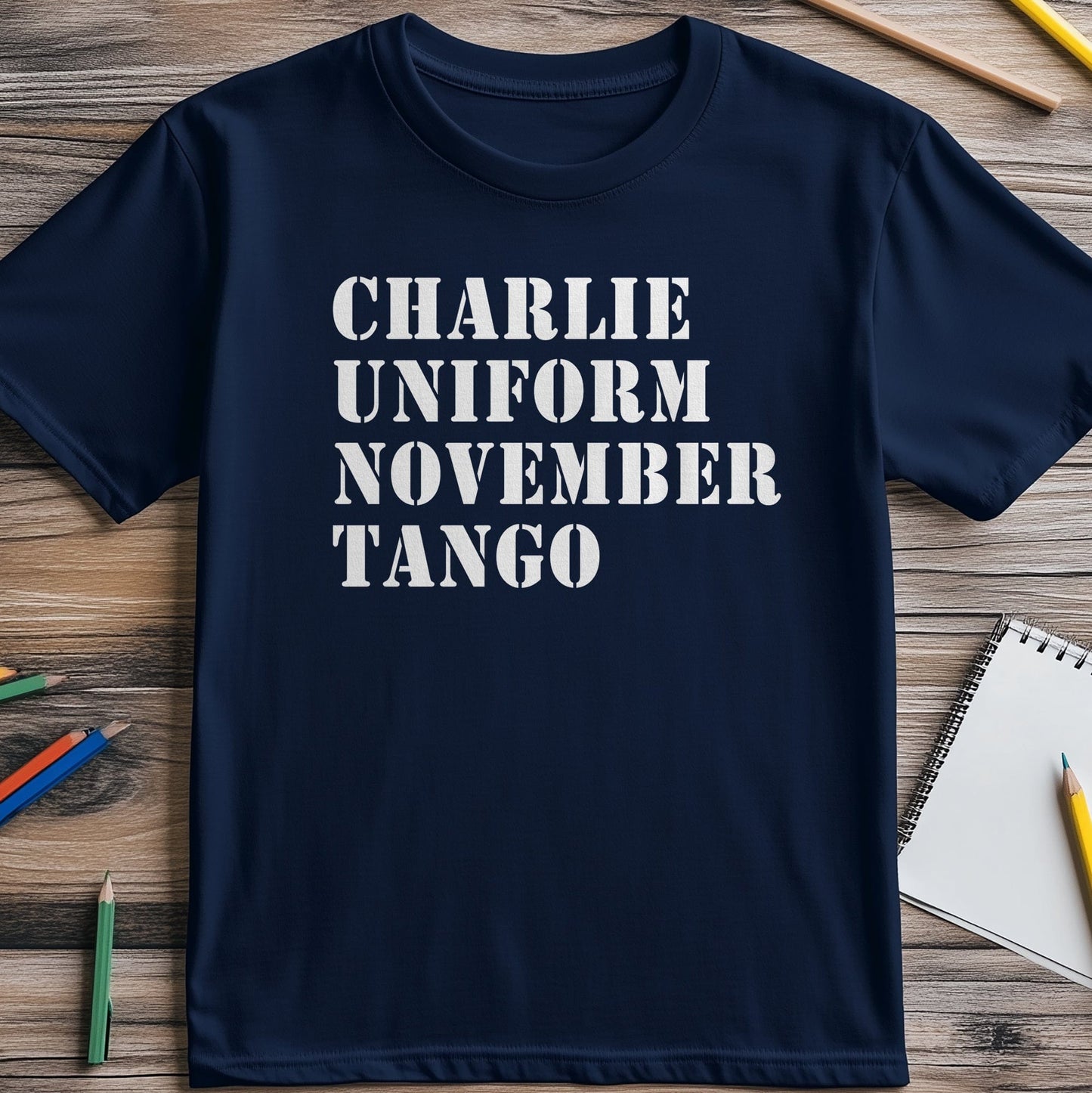 Charlie-Uniform-November-Tango T-Shirt
