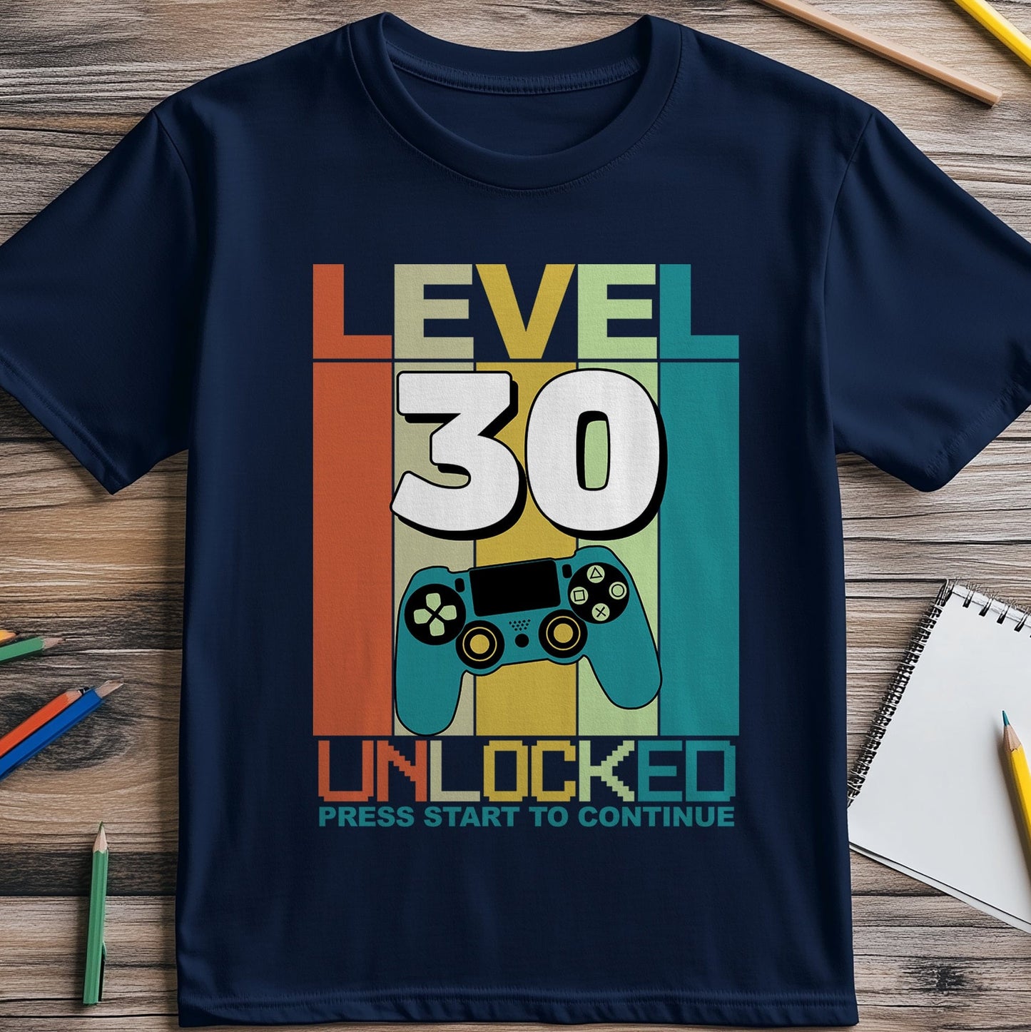 Level Unlocked 30 t-shirt