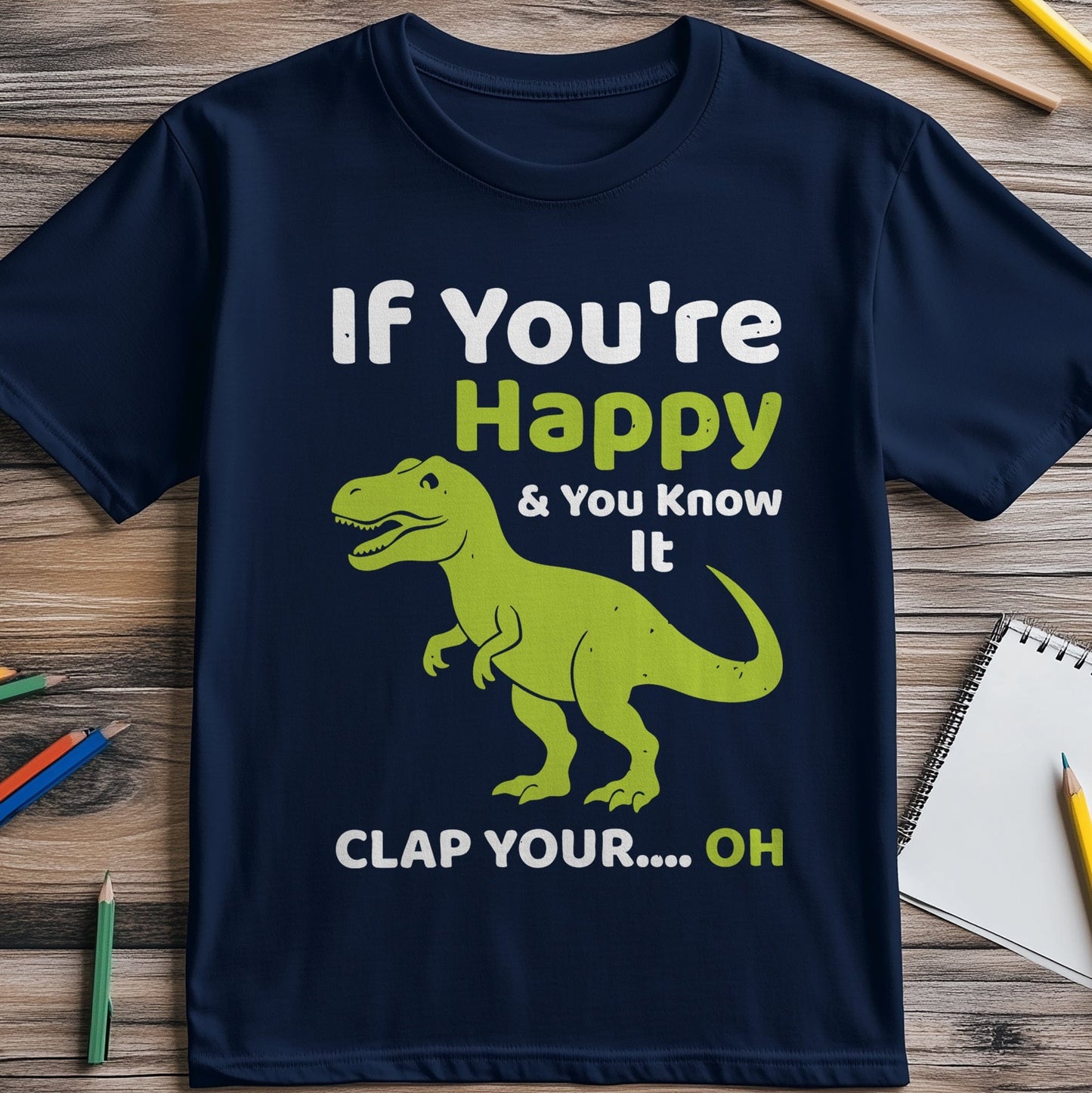 T-Rex Happy 3 T-Shirt