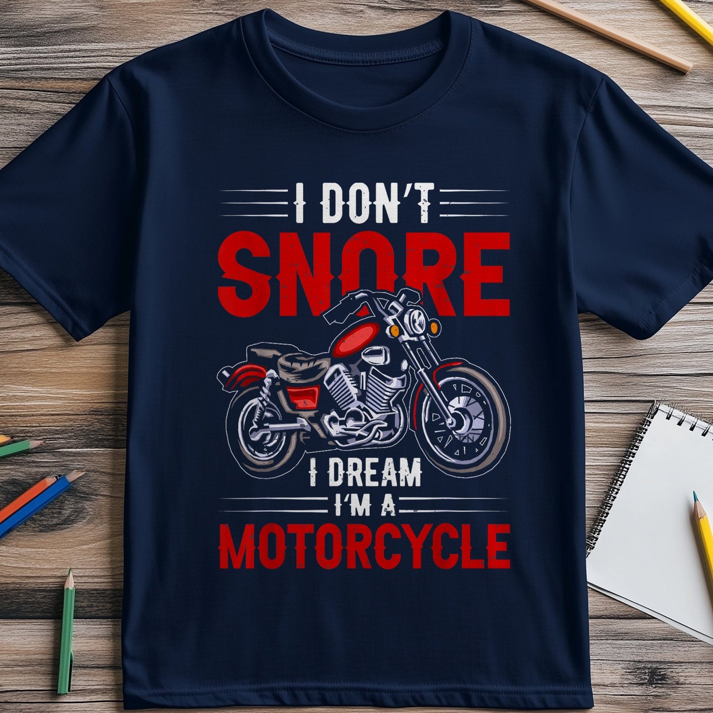 Motorcycle Snore 1 T-Shirt