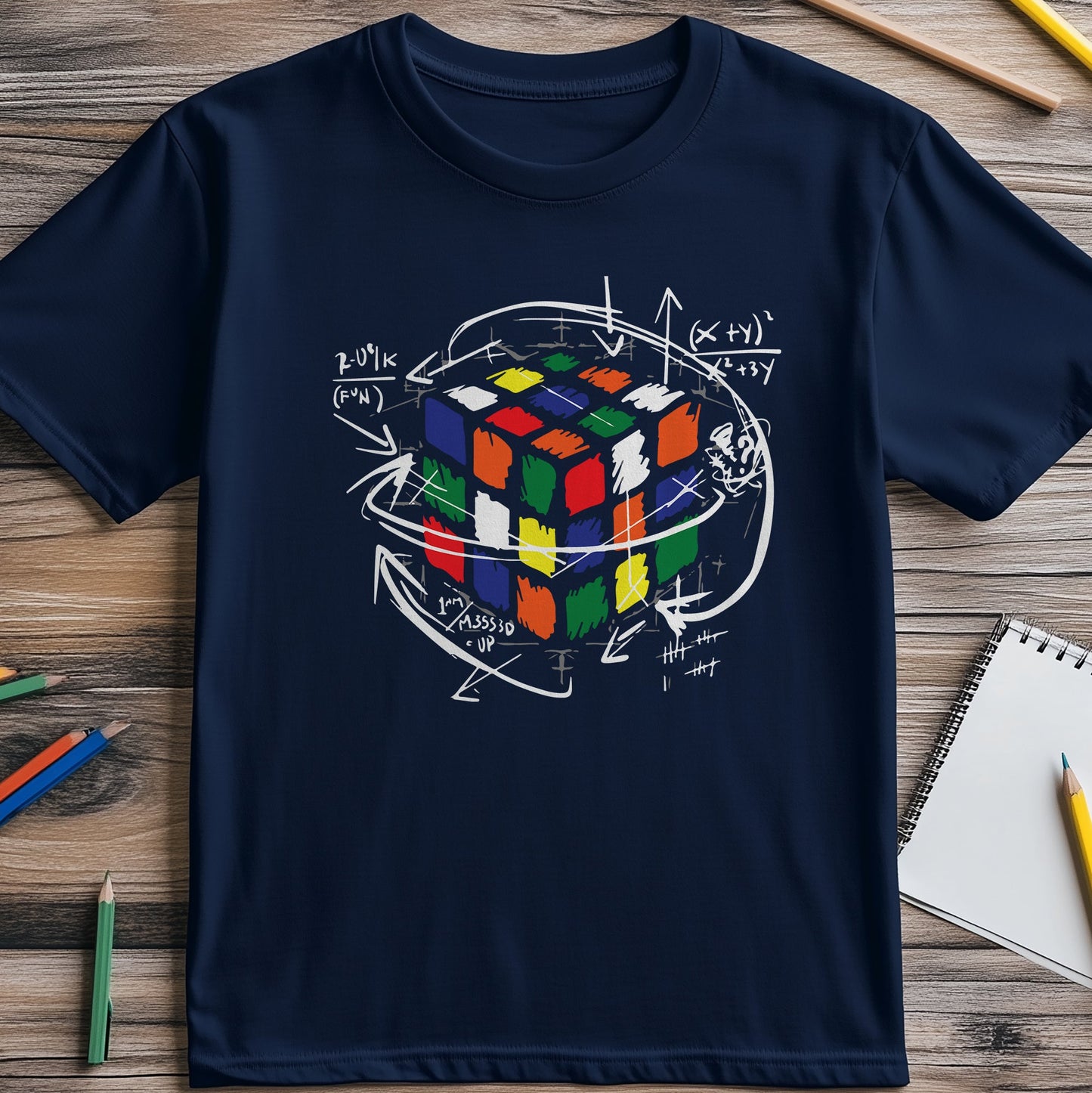 Rubix Equation T-Shirt - Solve the
