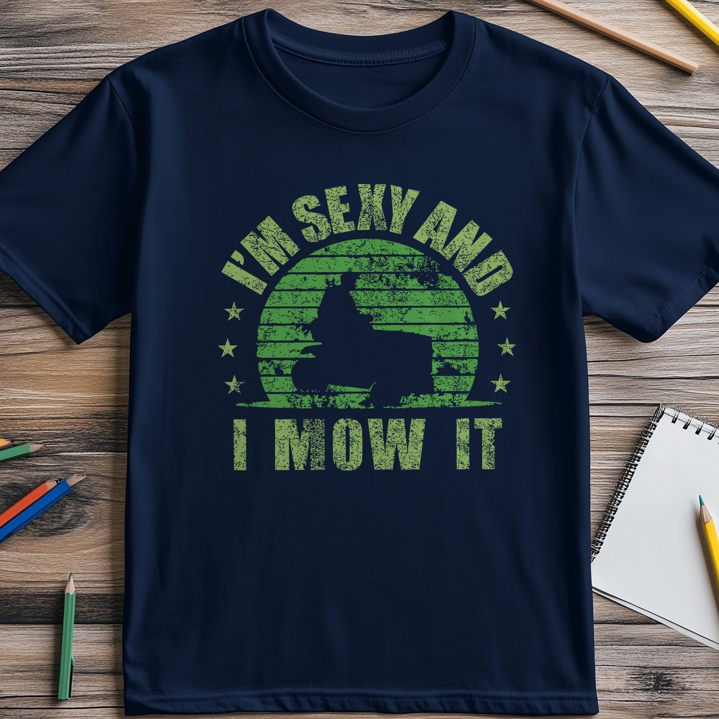 Sexy and I Mow It 4 t-shirt