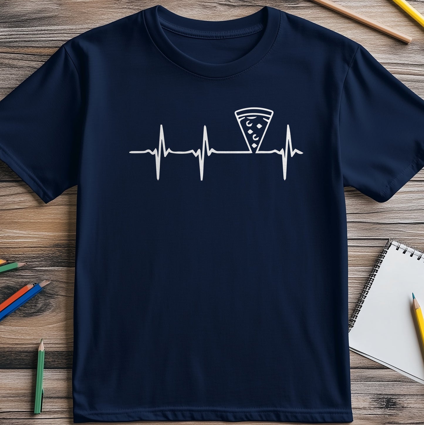 Pizza Heart Beat T-shirt - Wear Your